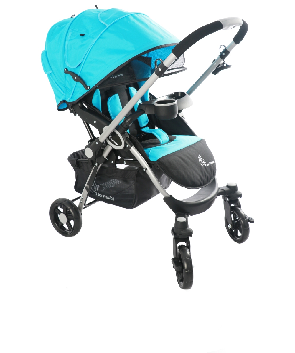 Mothercare | R For Rabbit Chcocolate Ride Travel System Blue Black 5