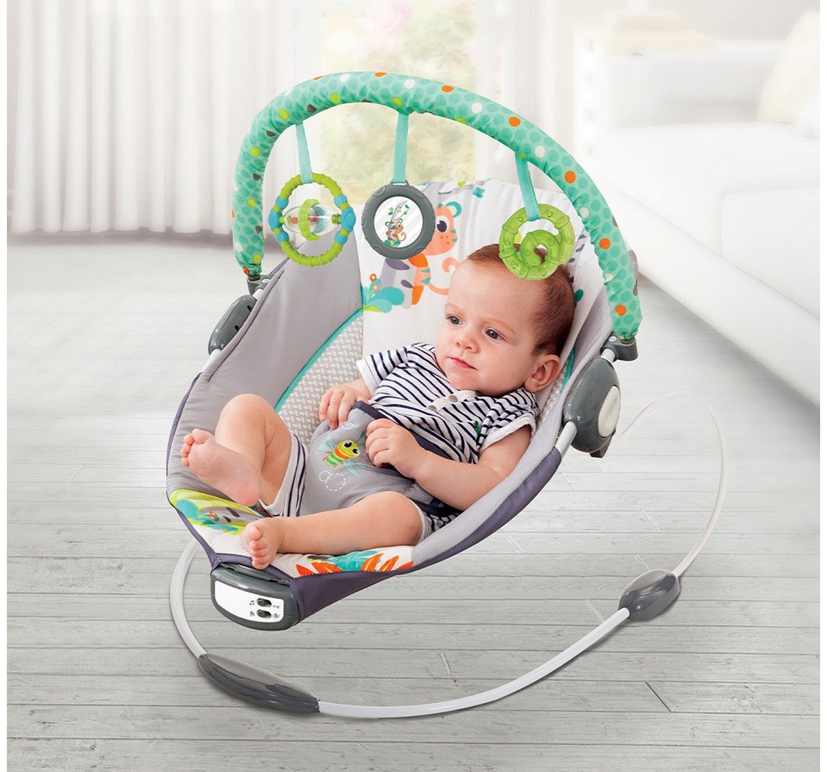 Baby bouncer musical shop