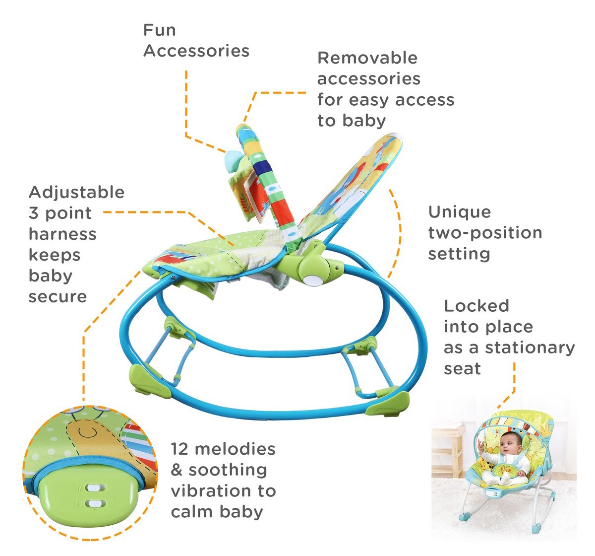 Mothercare | Mastela Baby Rocker 5