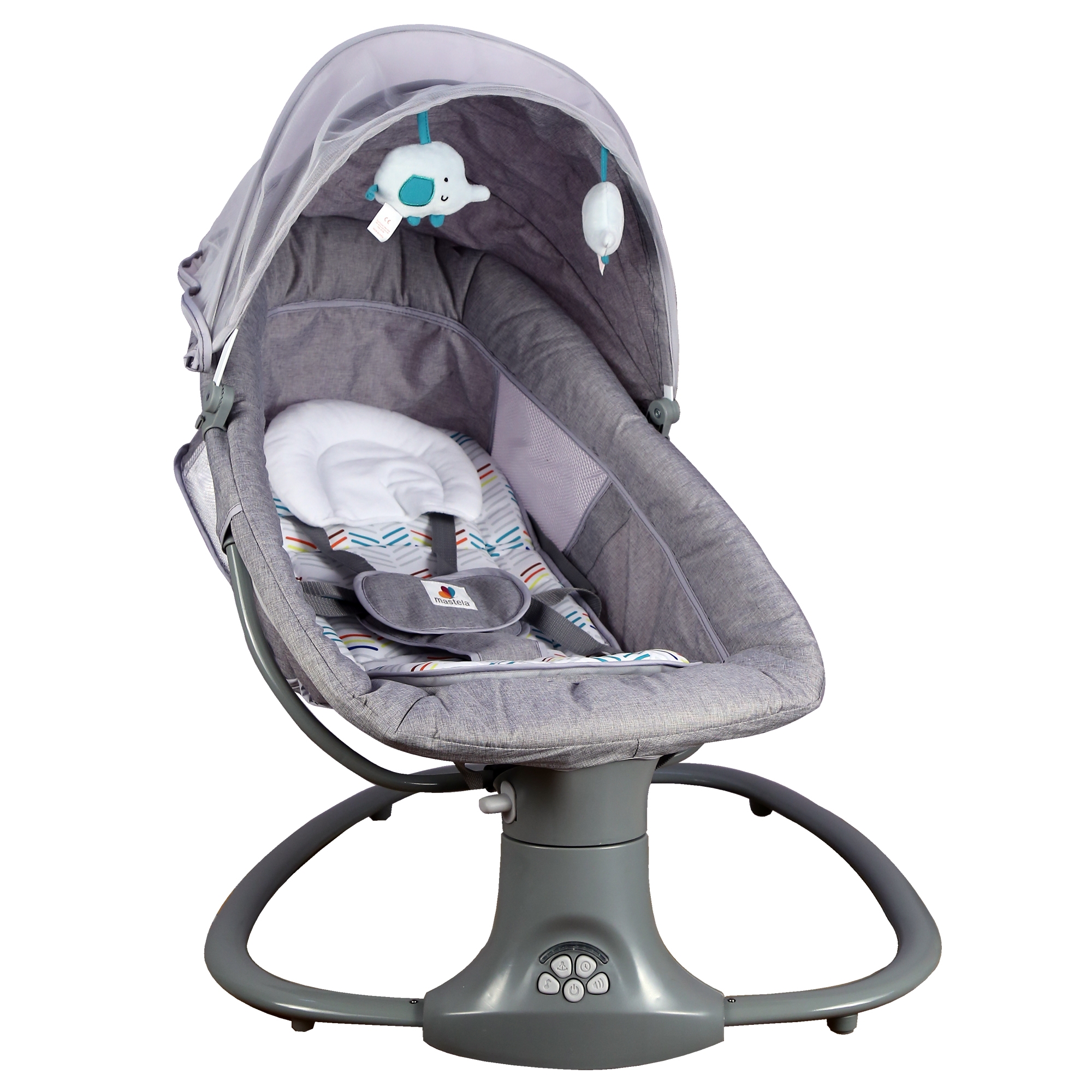 Mothercare | Mastela Deluxe Multi-Function Swing 8104 Grey 5