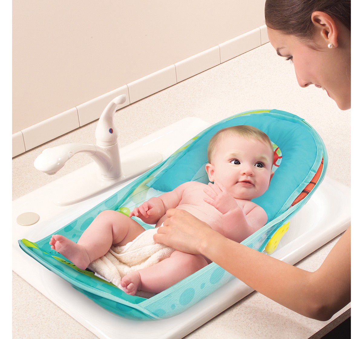 Mothercare | Mastela Deluxe Baby Bather 7167 Teal 4