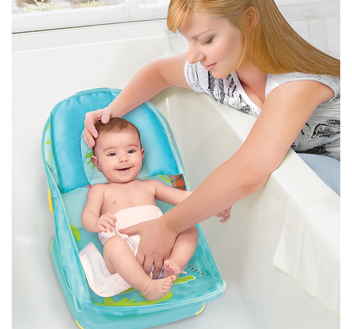 Mothercare | Mastela Deluxe Baby Bather 7167 Teal 3
