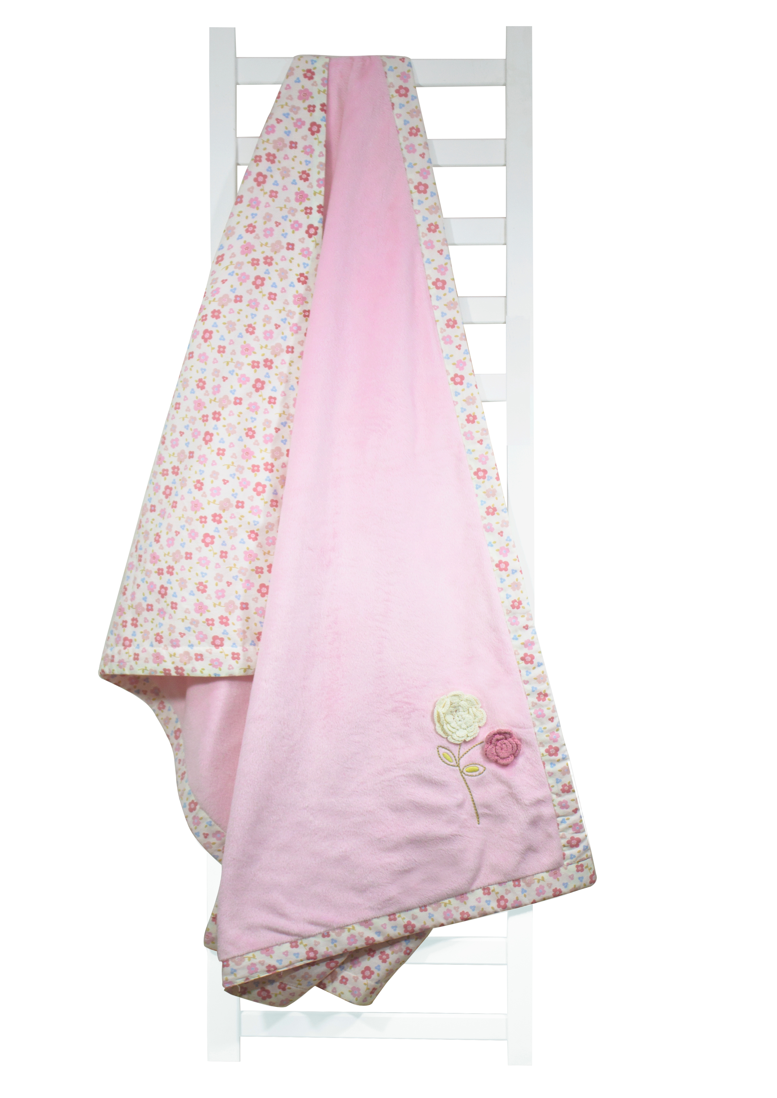 Mothercare | Abracadabra Plush Blanket - Vintage Floral 0