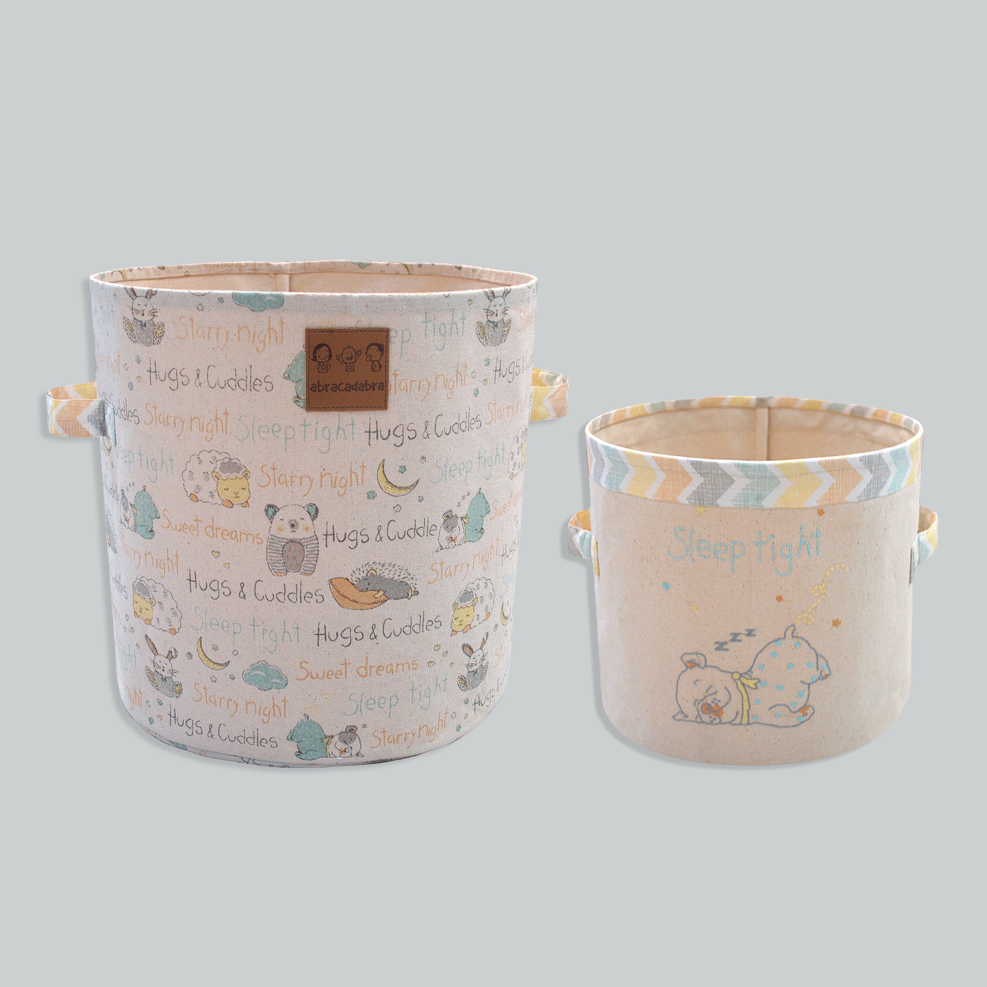 Mothercare | Abracadabra Storage Basket - Sleepy Friends 0