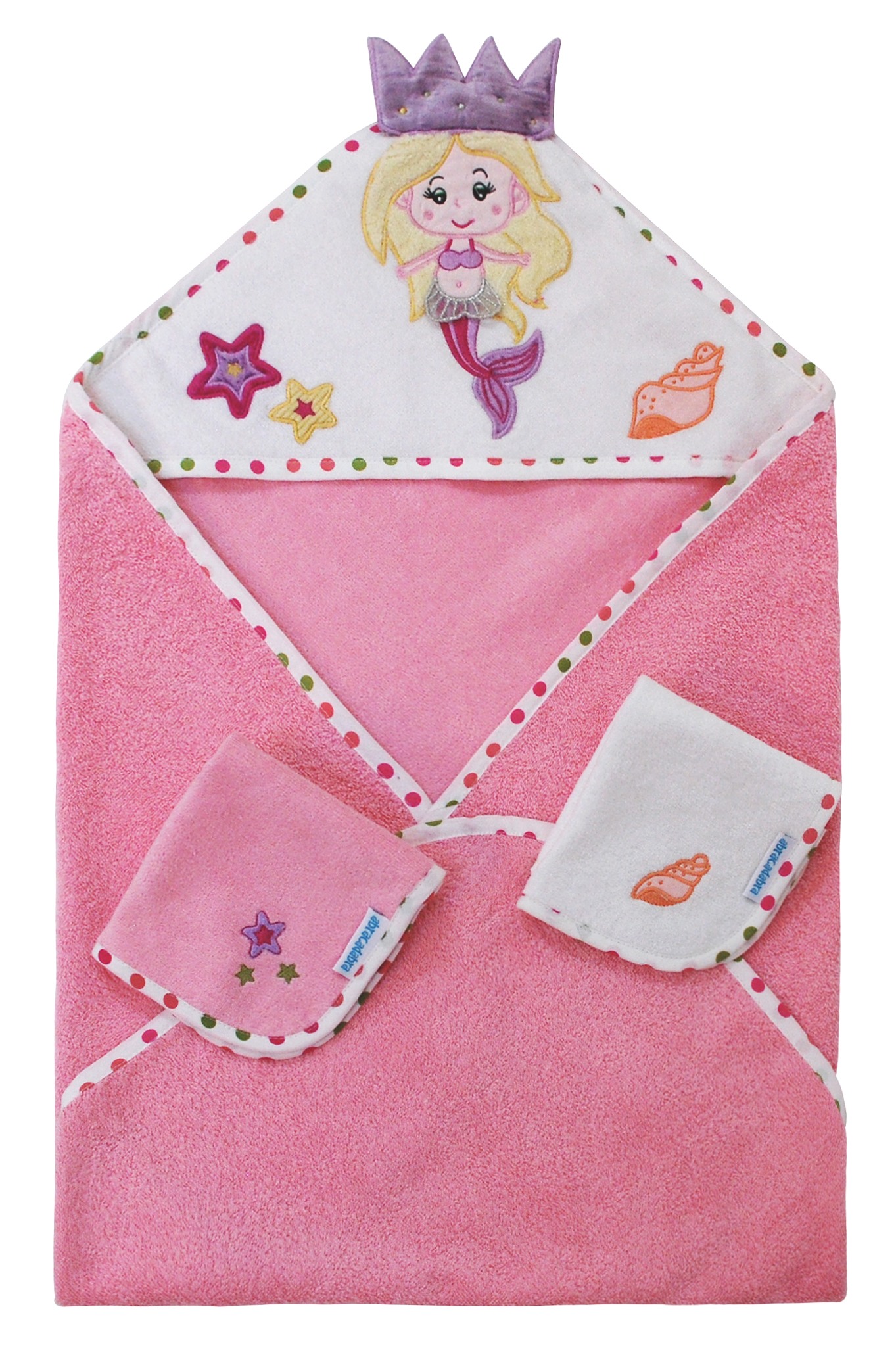 Abracadabra Hooded Towel Set - Mermaid