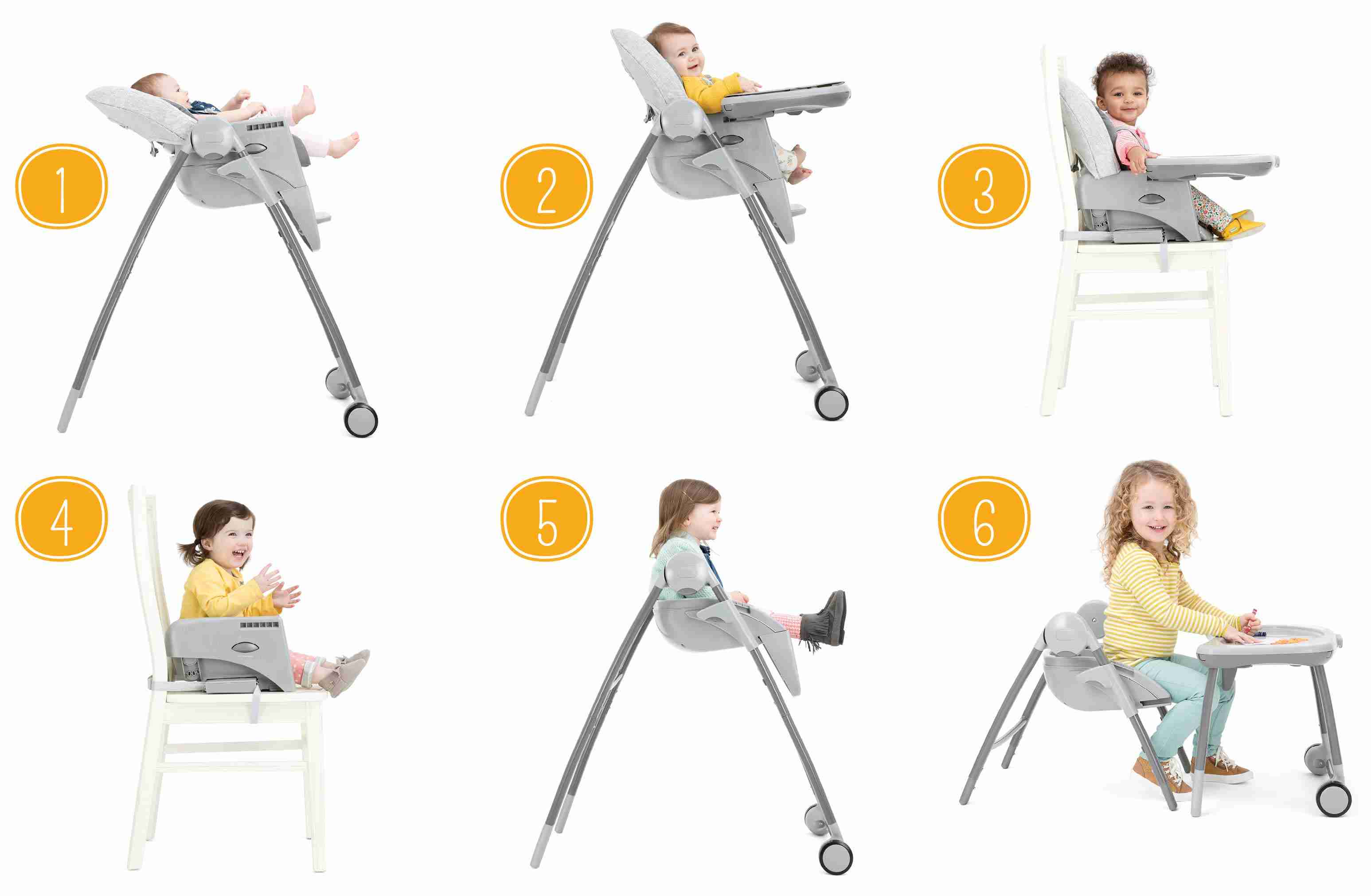 joie baby joie multiply in highchair
