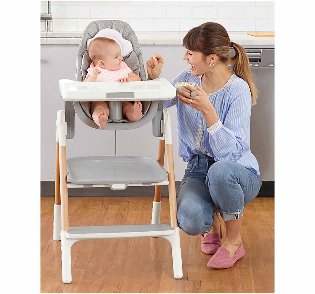 Skip Hop Sit-To-Step High Chair Eu Grey