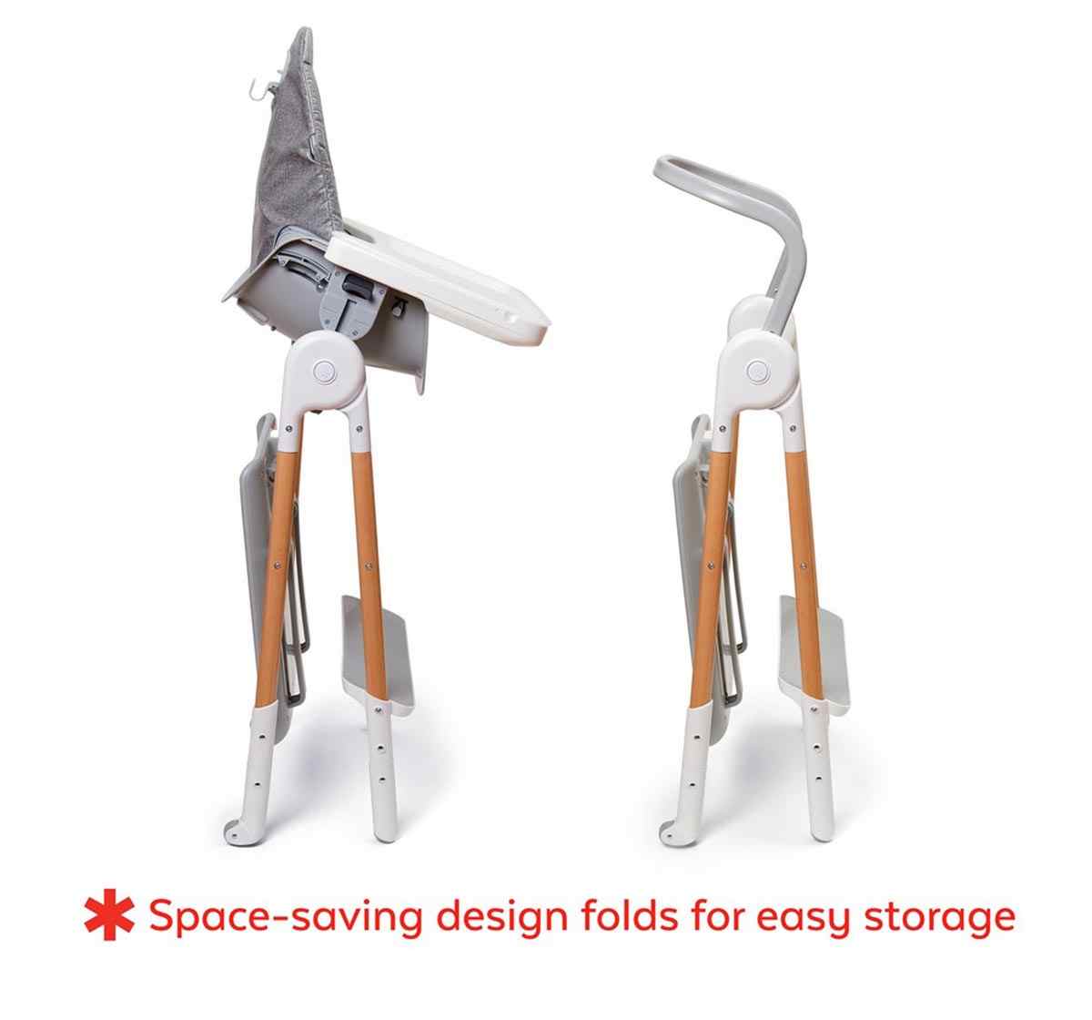 Skip Hop Sit-To-Step High Chair Eu Grey
