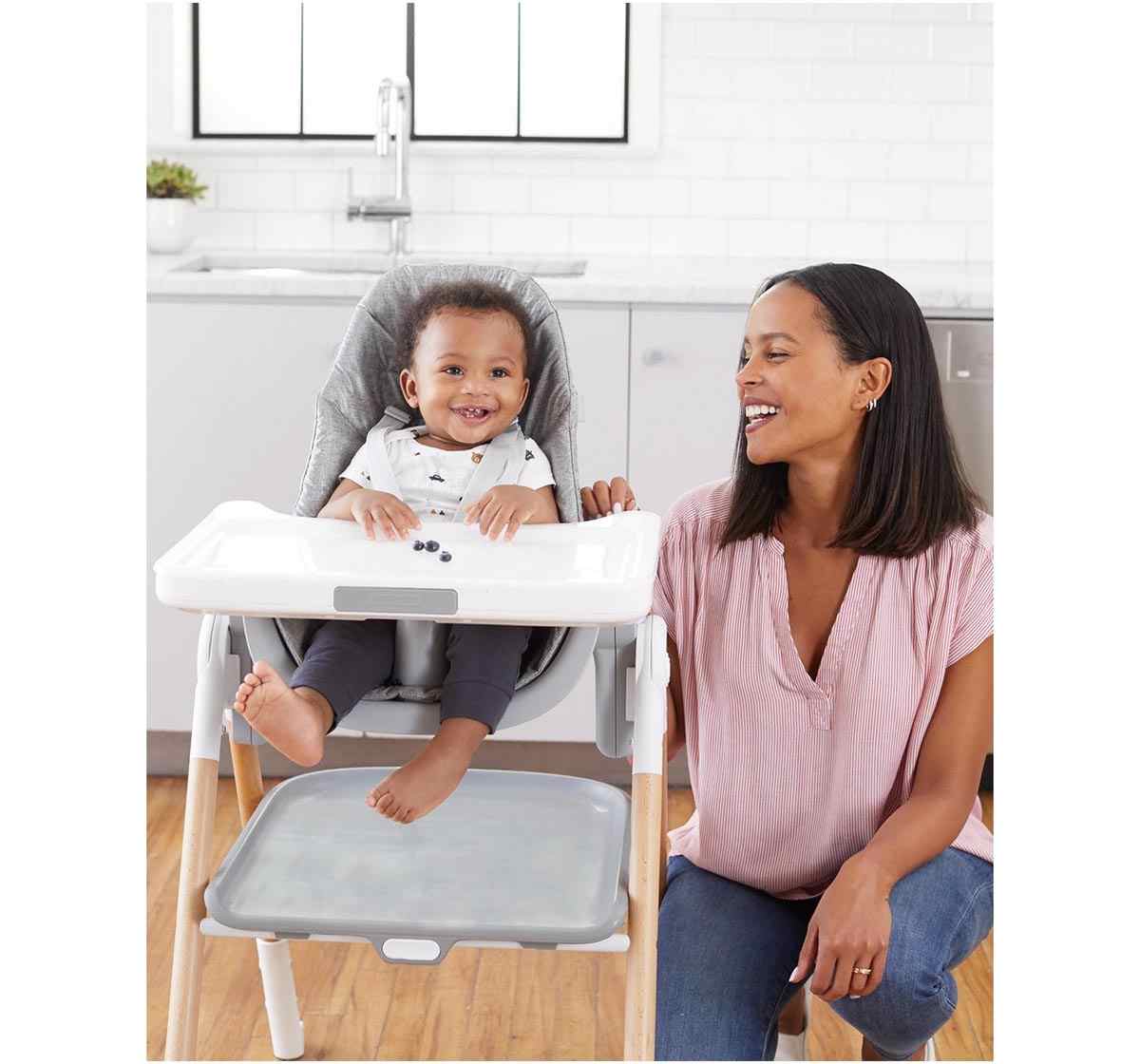 Skip Hop Sit-To-Step High Chair Eu Grey