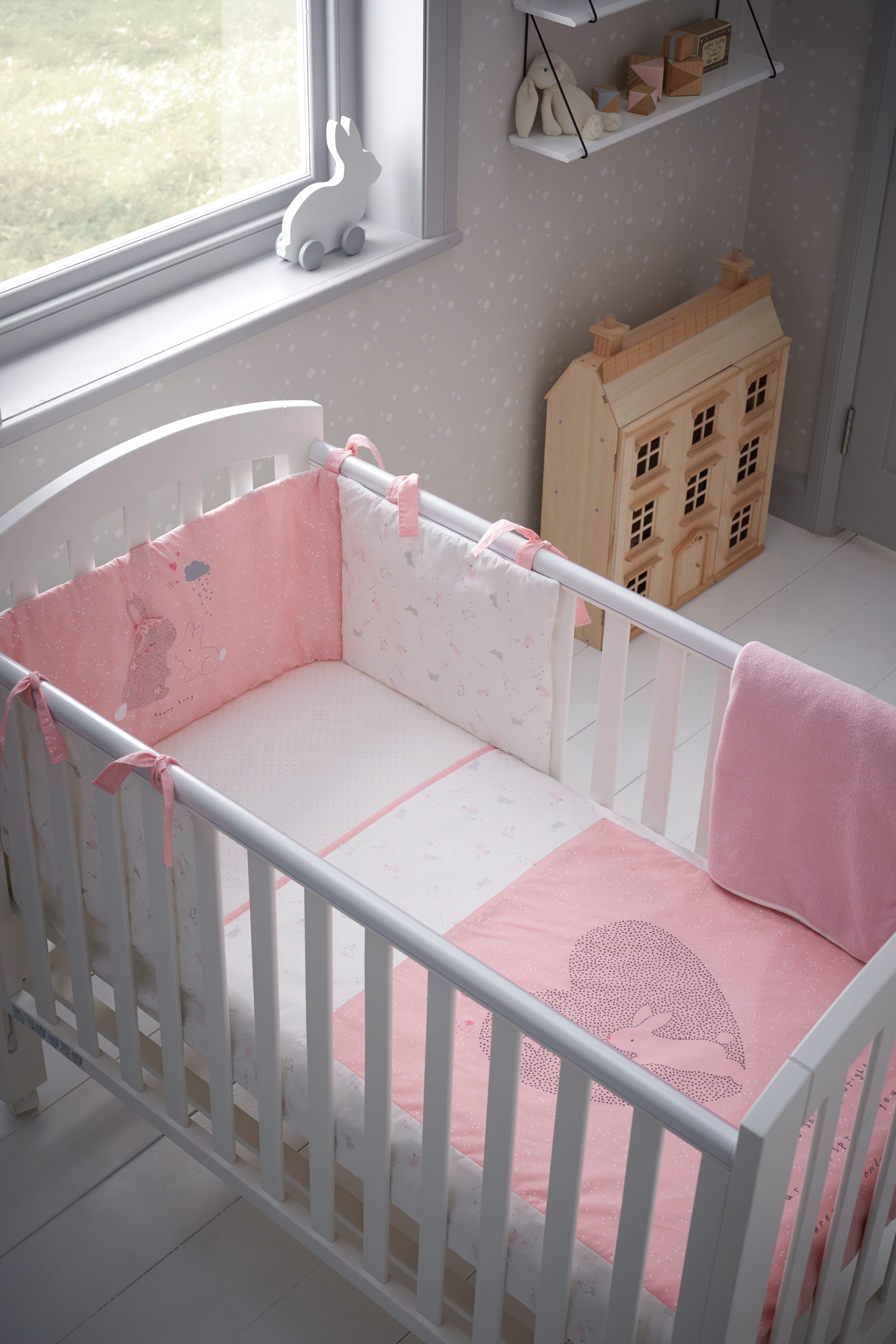 Mothercare | Mothercare My First Girl Printed Bed In A Bag Bedding Set Pink 4