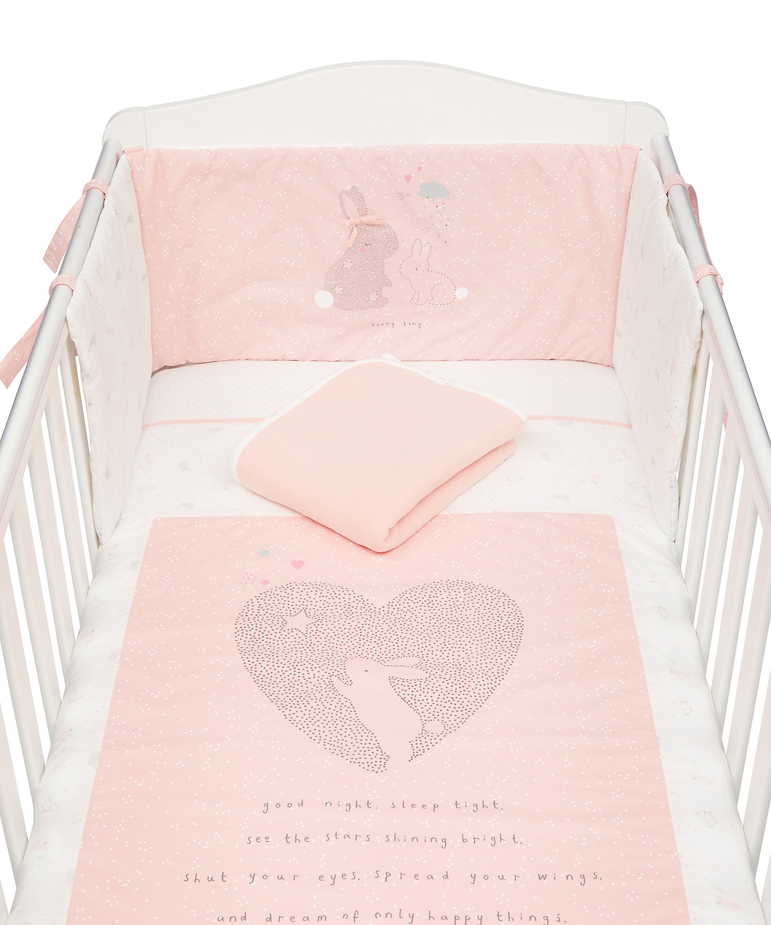 Mothercare | Mothercare My First Girl Printed Bed In A Bag Bedding Set Pink 0