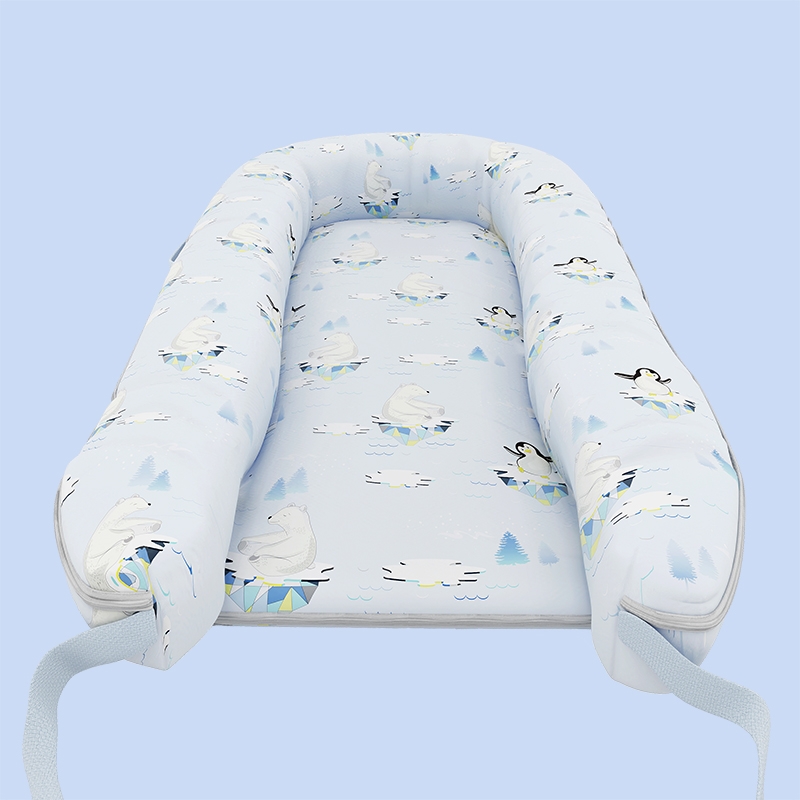 Mothercare | Fancy Fluff Organic Baby Cocoon - Arctic 4
