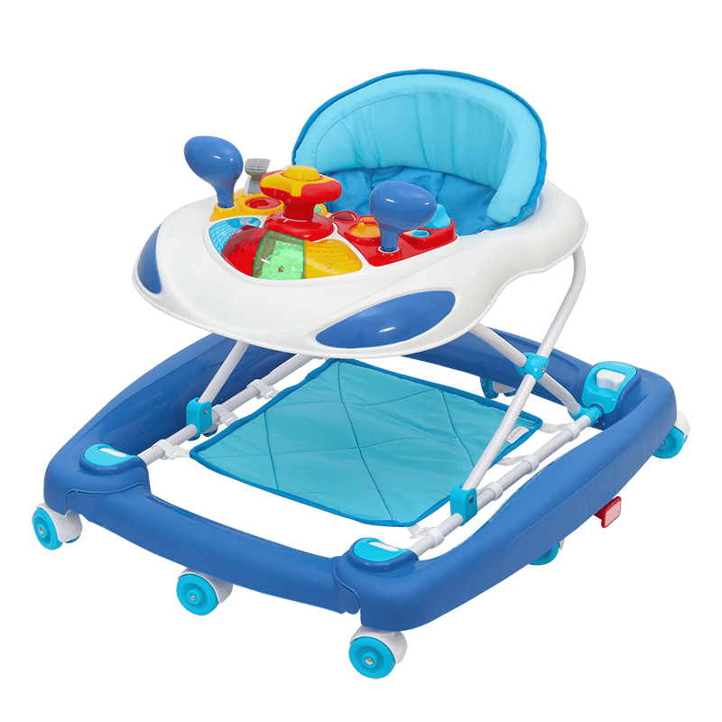 Mothercare | Comdaq 2 In 1 Car Musical Baby Carriage Blue 0