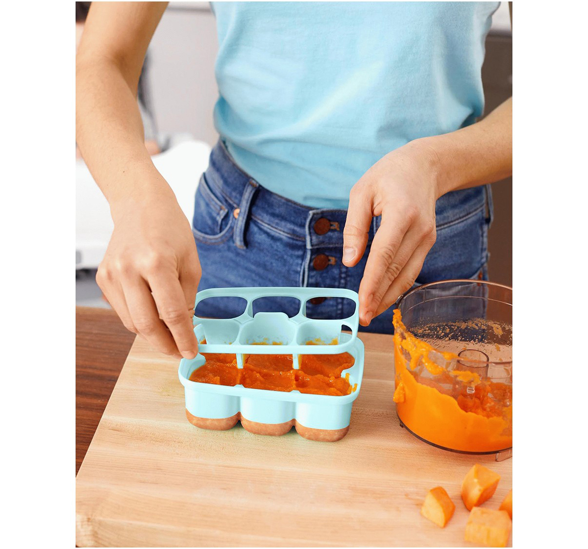 Skip Hop Easy-Fill Freezer Trays Teal