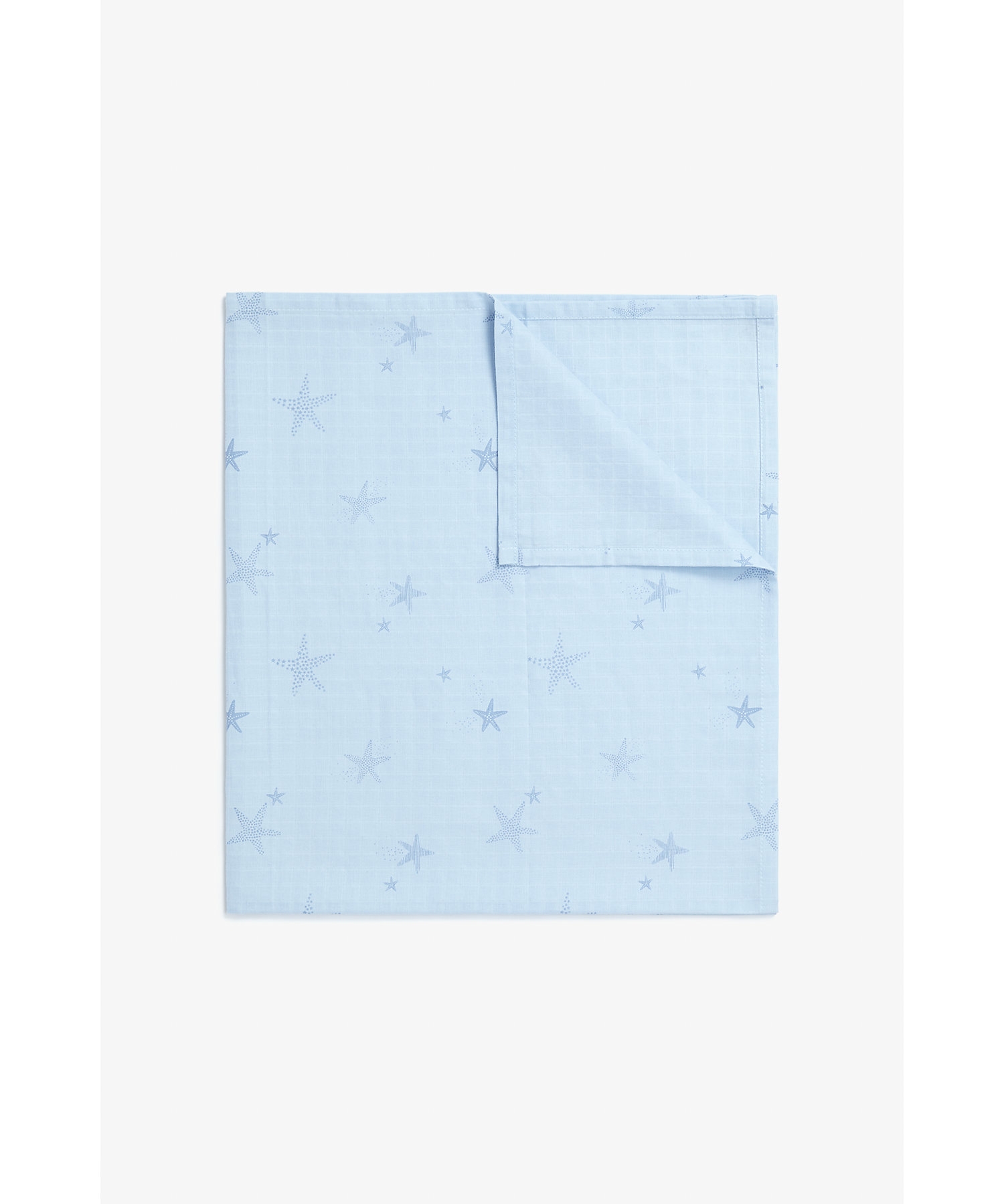 Mothercare | Mothercare You Me & The Sea Pack of 2 X-Large Muslins Blue 1