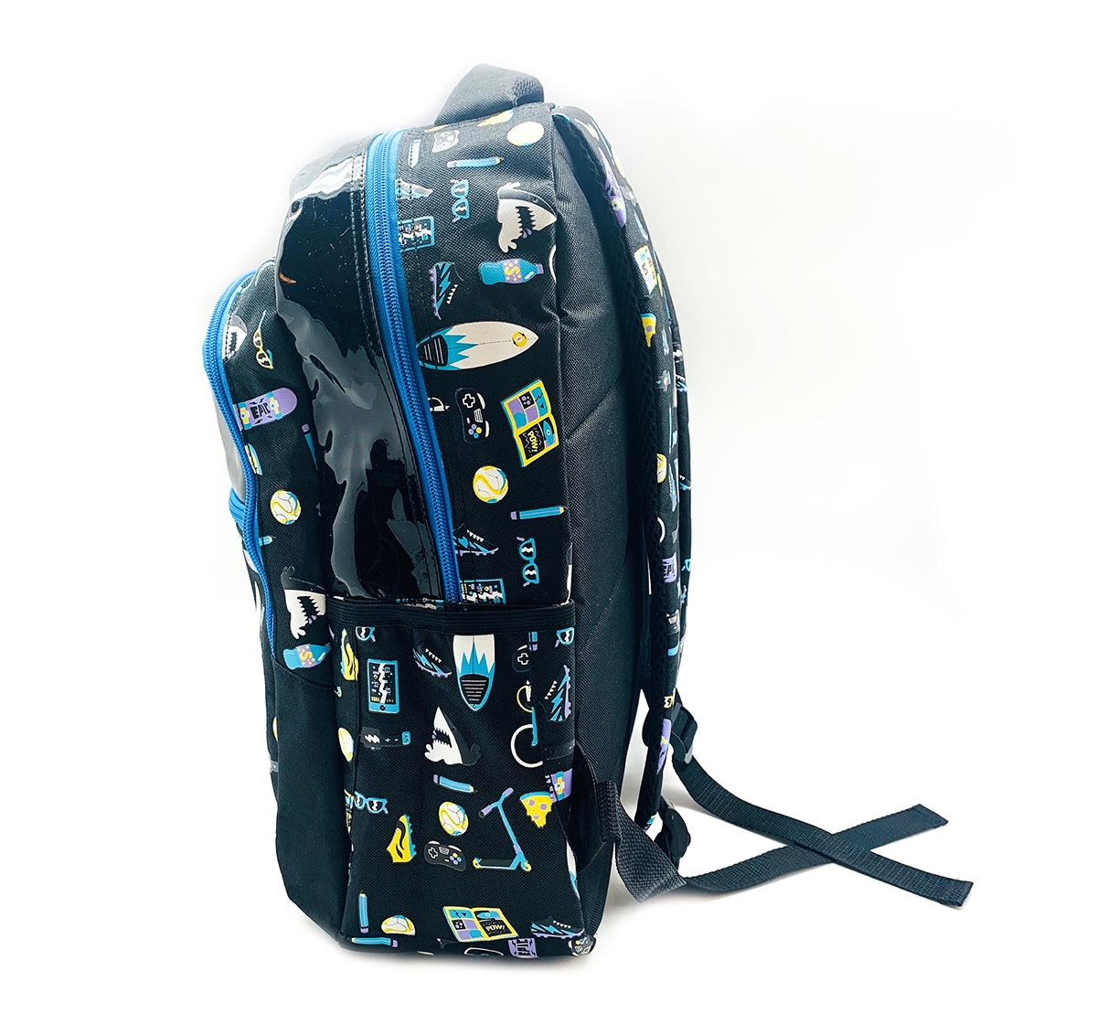 Hamster London | Hamster London Beach Theme Big Backpack for Boys age 3Y+ (Black) 3