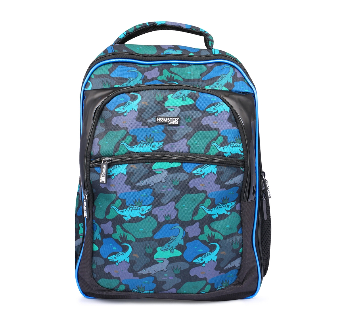Hamster London | Hamster London Alligator Backpack for Kids age 3Y+ (Black) 1