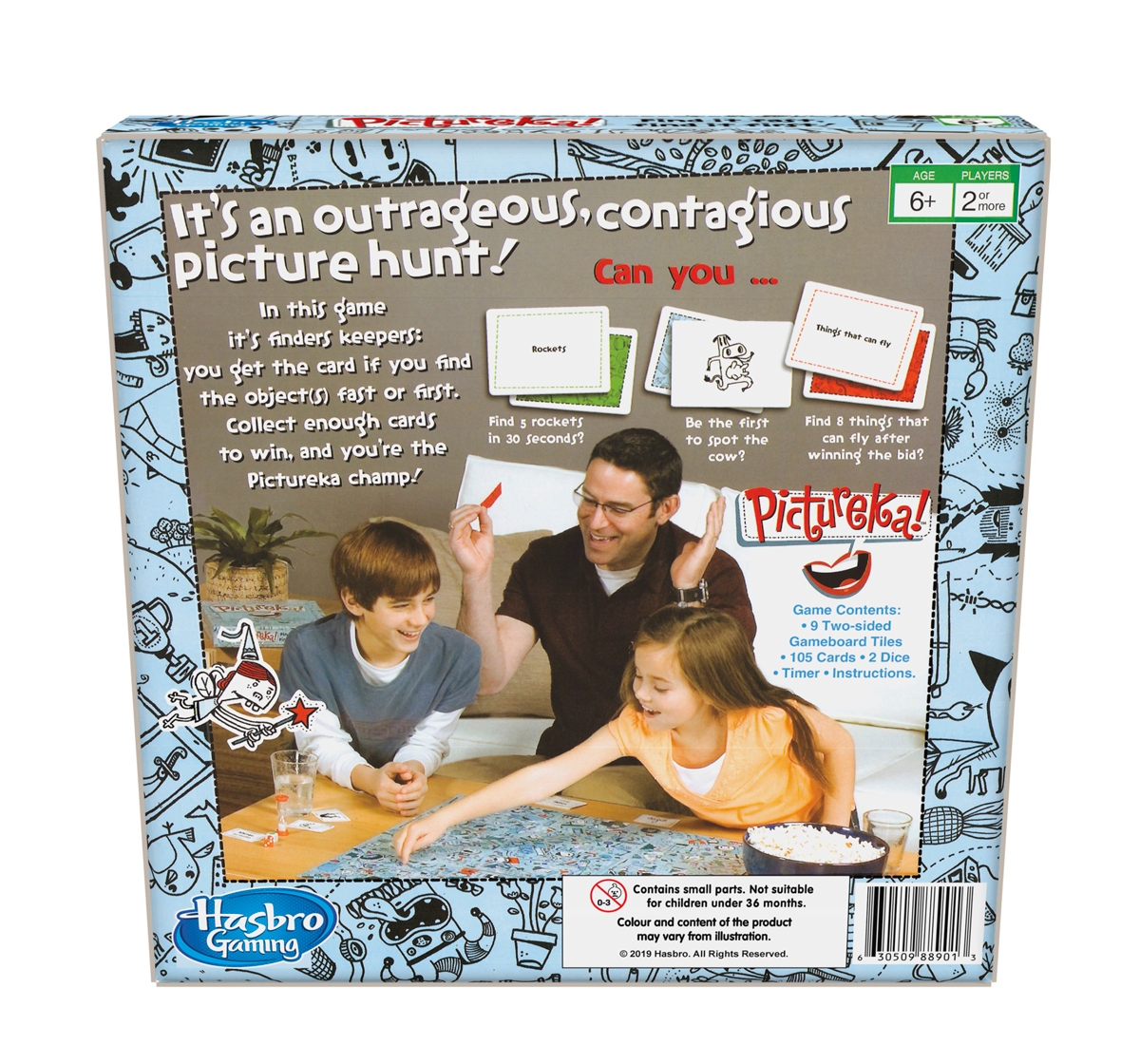 Hasbro Gaming | Hasbro Gaming Pictureka Board Game For Family and Friends 6Y+, Multicolour 5