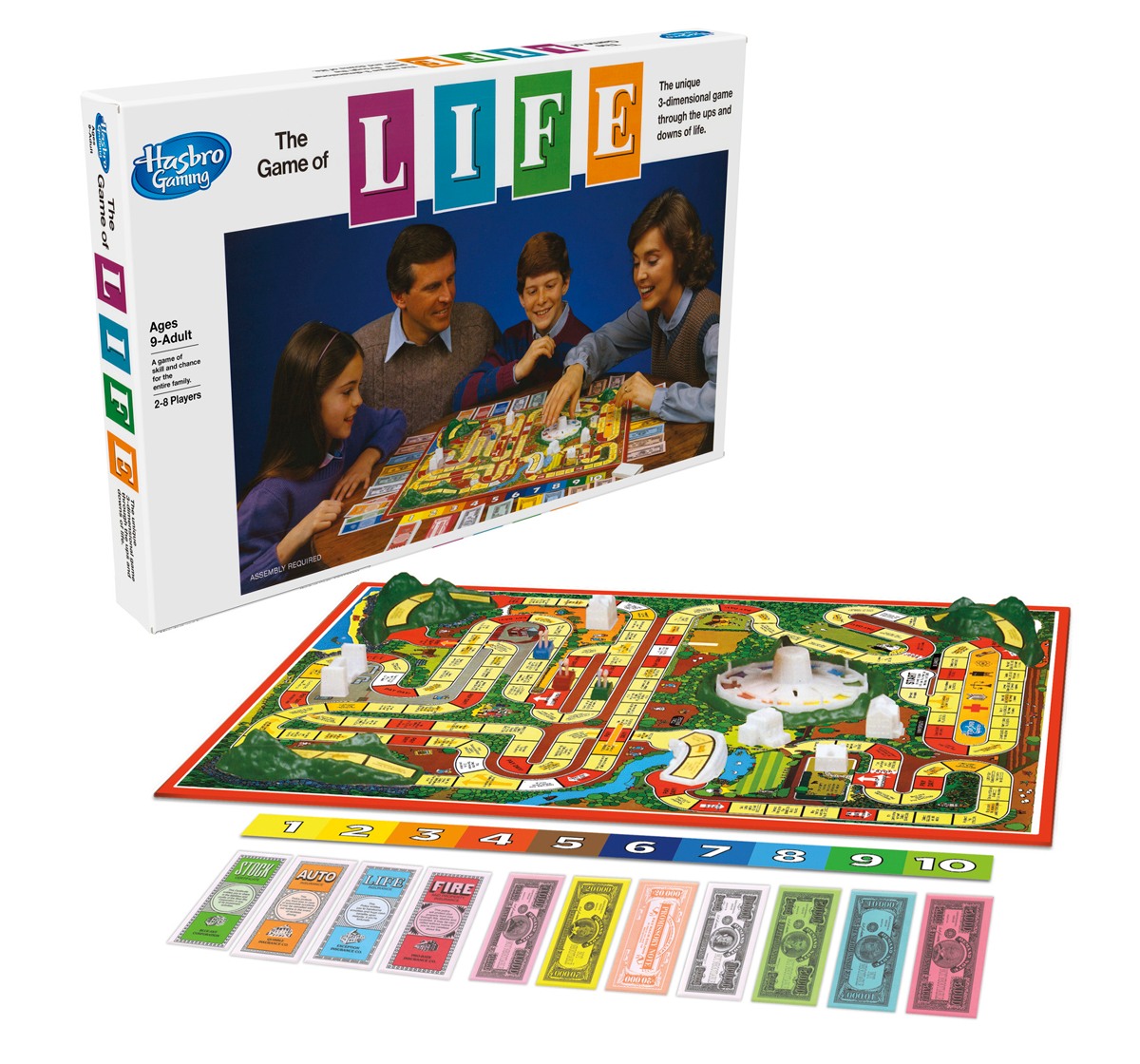 Hasbro The Game Of Life Board Game For Families And Kids Board Games for Kids age 8Y+