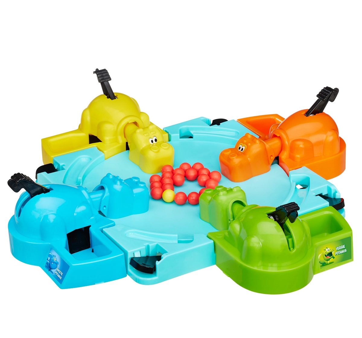 Hasbro Gaming | Hasbro Gaming Hungry Hungry Hippos Board Game For Kids 4Y+, Multicolour 1