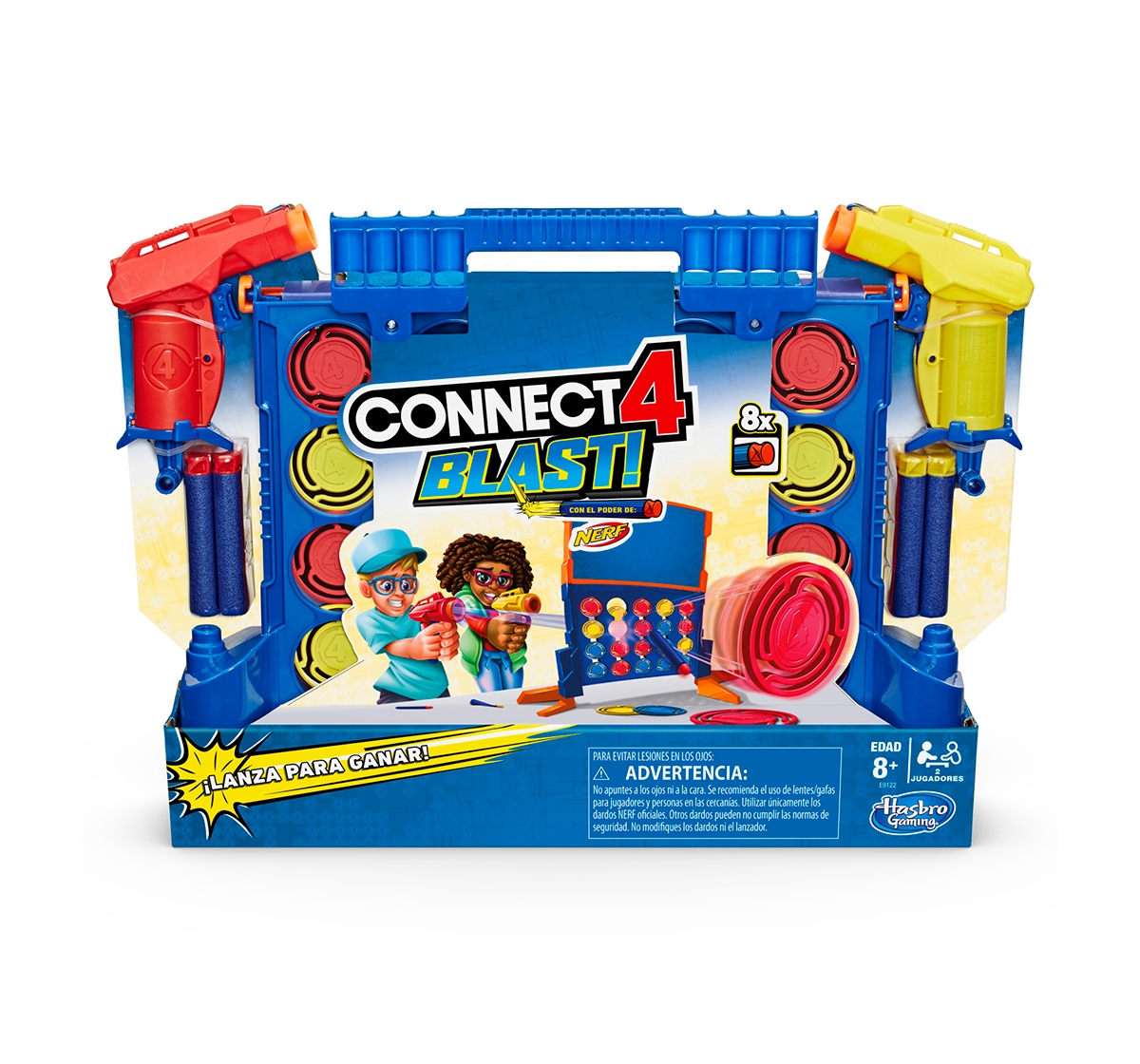 Hasbro Gaming | Hasbro Connect 4 Blast! Game With Nerf Blasters Games for Kids age 8Y+ 2