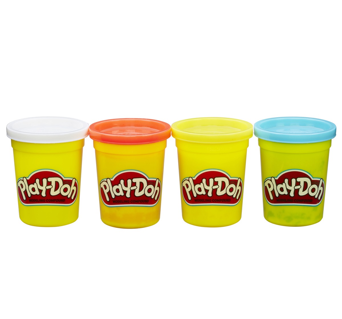 Play Doh 4 Pack of 4 Ounces Color Assortment Multicolor 2Y+