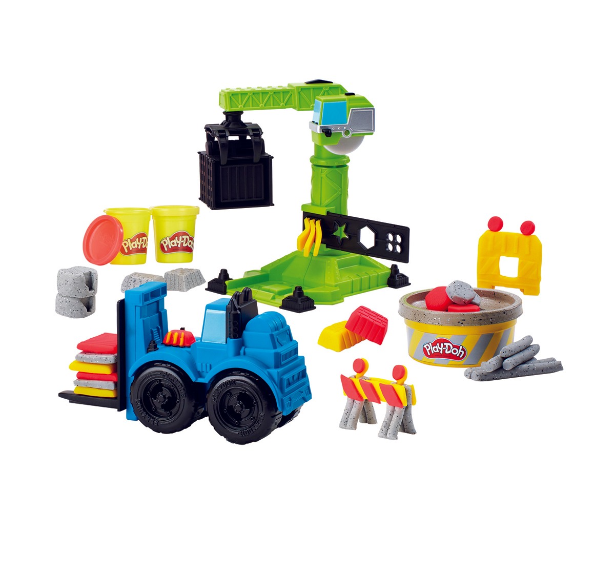 Play doh crane and forklift hotsell