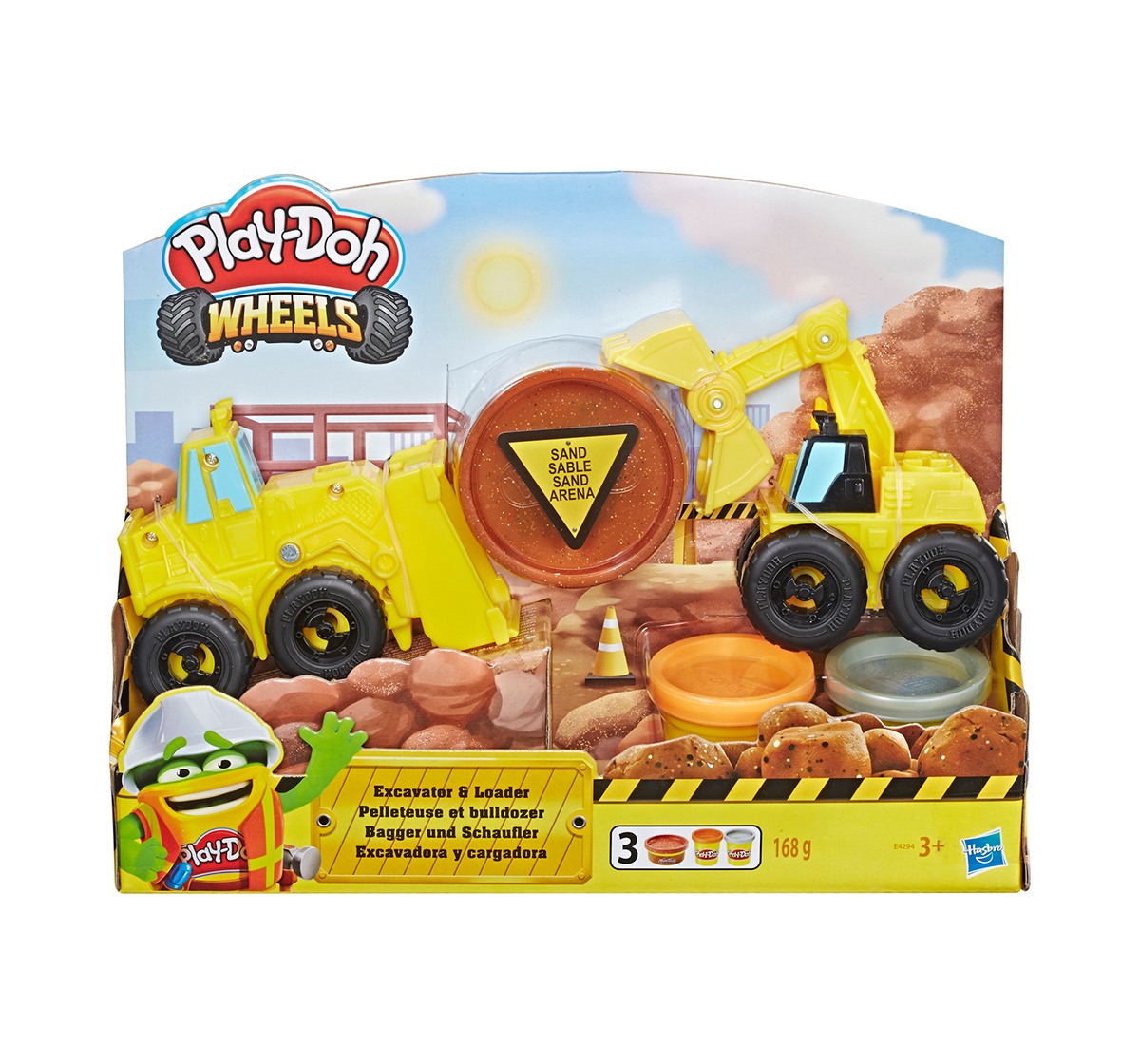 Play-Doh Excavator N Loader Clay & Dough for Kids age 3Y+
