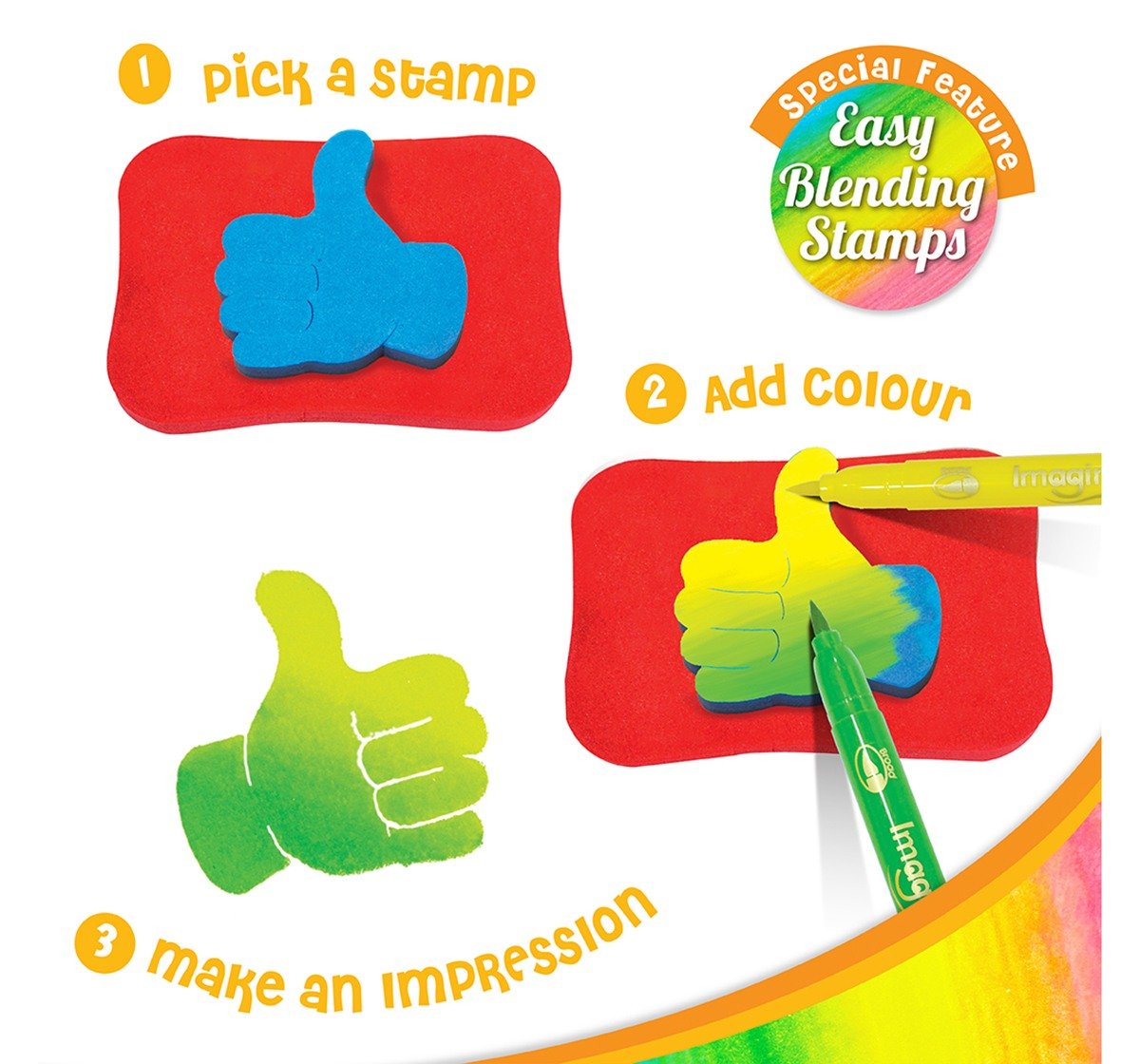 Stamp Art - Smiley