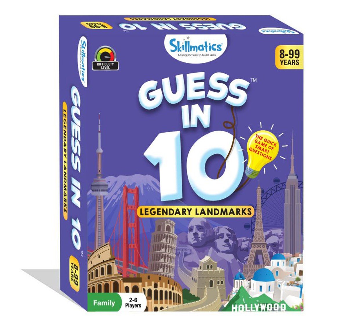 Skillmatics Guess in 10 Legendary Landmarks Paper card game Multicolor 3Y+