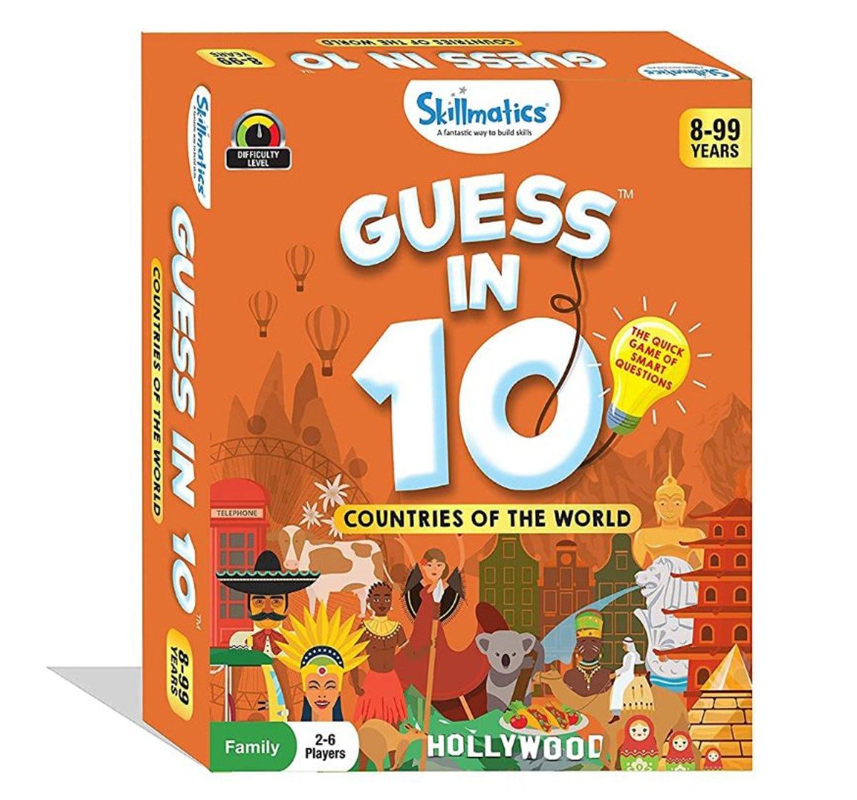 Skillmatics Guess in 10 Countries of the world Paper card game Multicolor 3Y+
