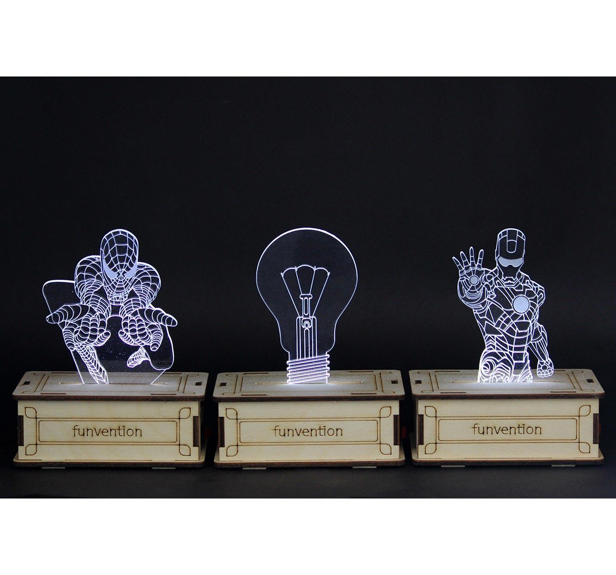 Funvention  3D Holographic DIY Lamp STEM for Kids age 8Y+
