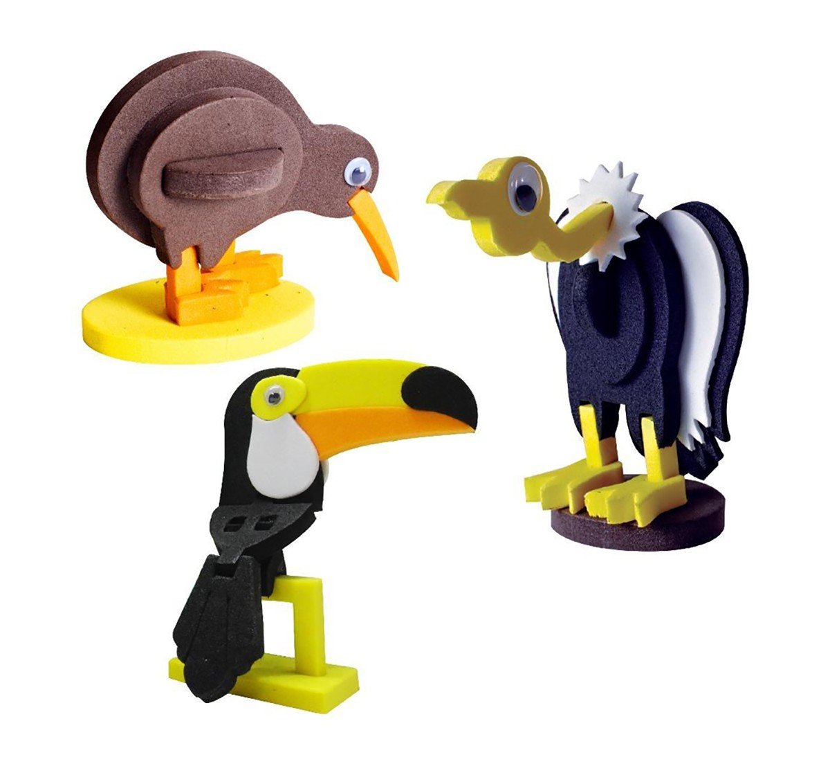 Imagimake Worldwide: Birds DIY Art & Craft Kits for Kids age 5Y+