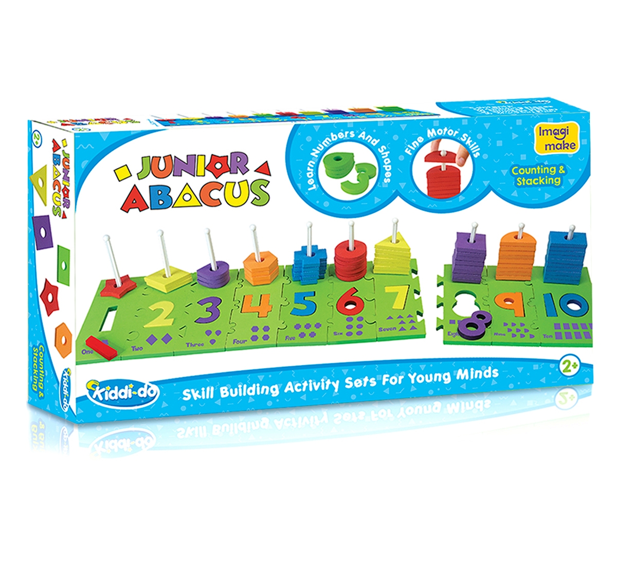 Imagimake | Imagimake Junior Abacus Puzzles for Kids age 3Y+ 0