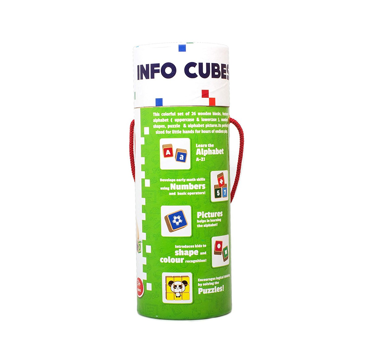 Giggles Info Cubes  Early Learner Toys for Kids age 3Y+