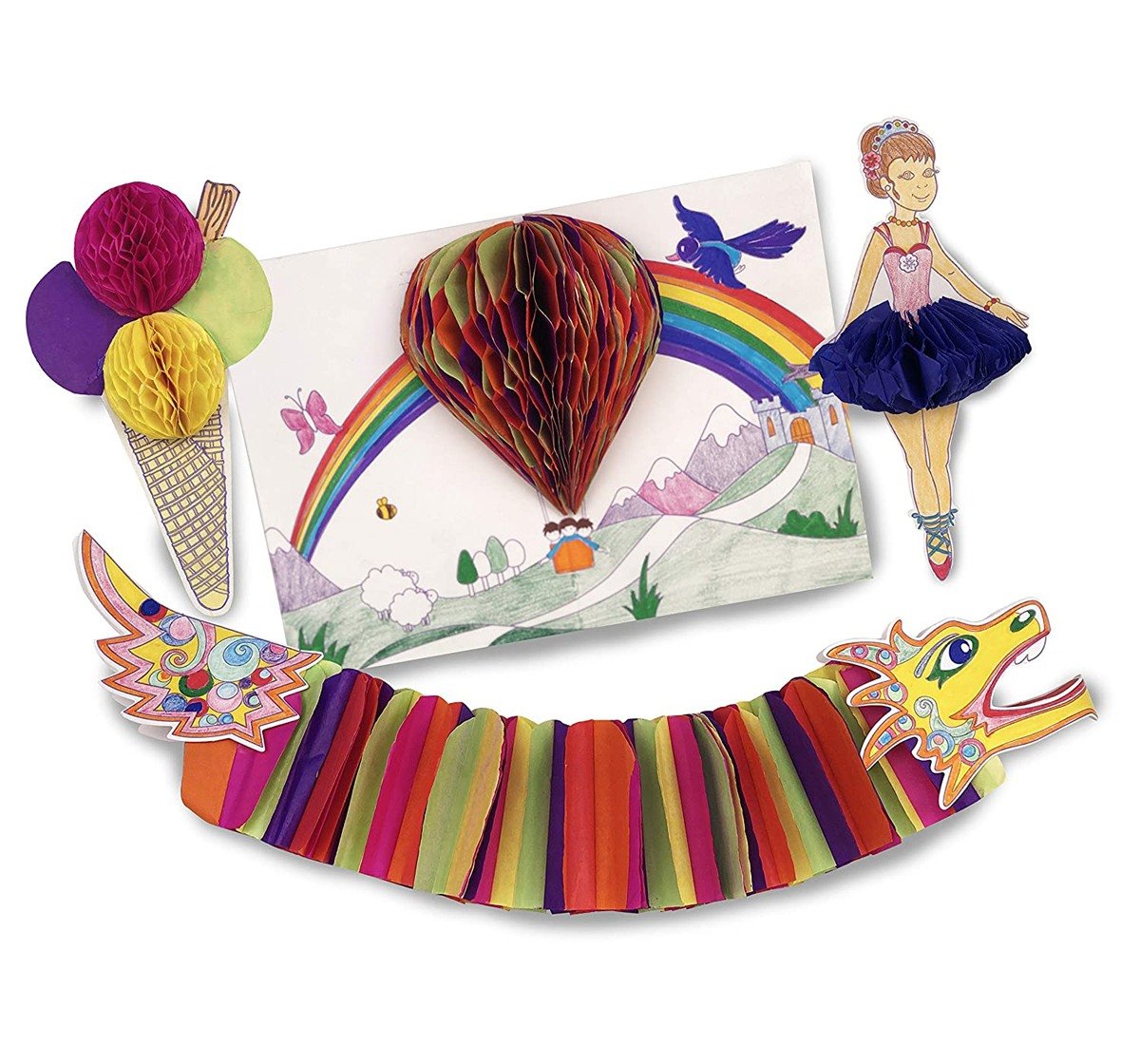 Handycrafts Paper Fantastic Plastic Multicolour 7Y+
