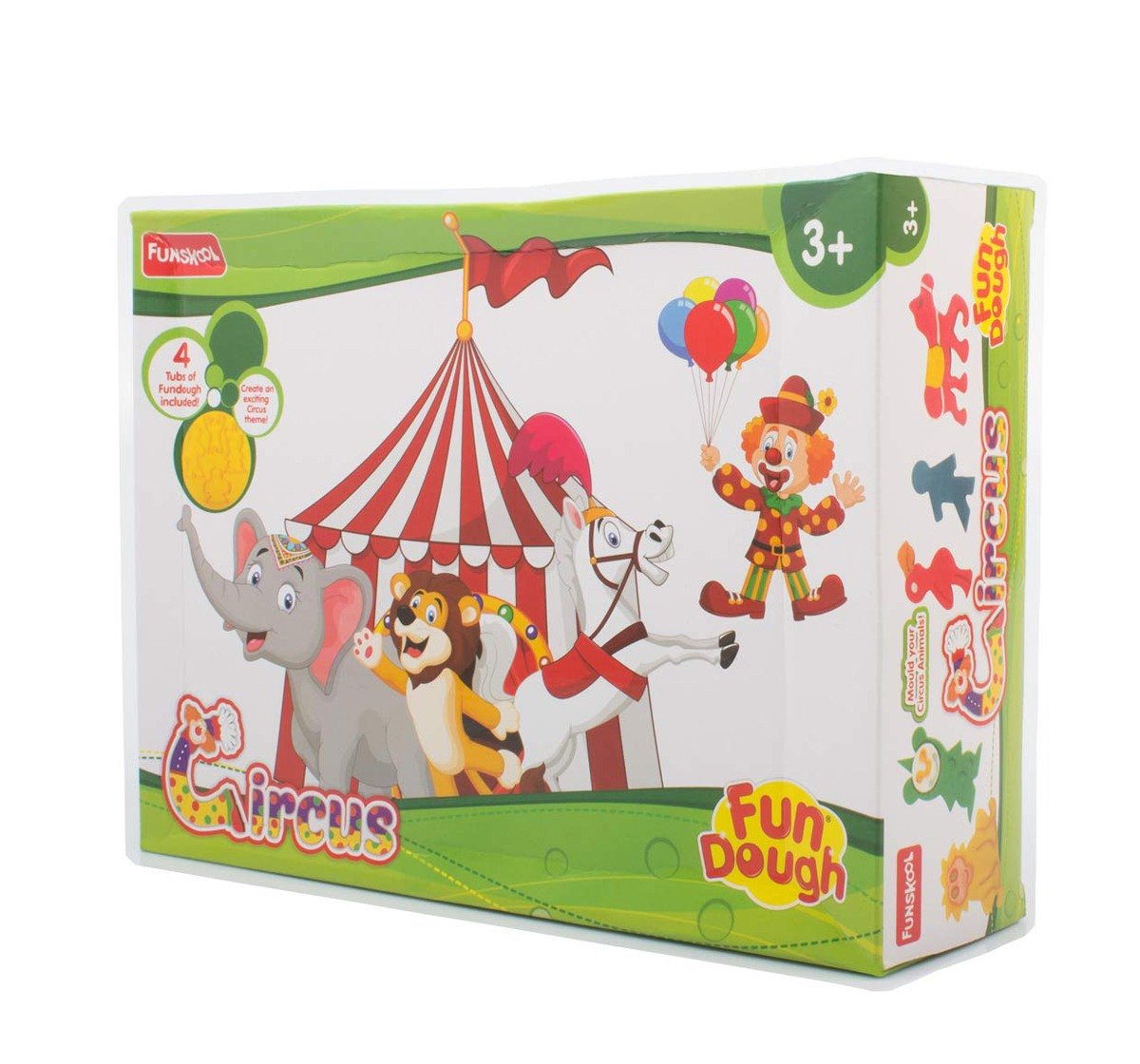 Fun Dough Circus 2017 Plastic Multicolour 3Y+