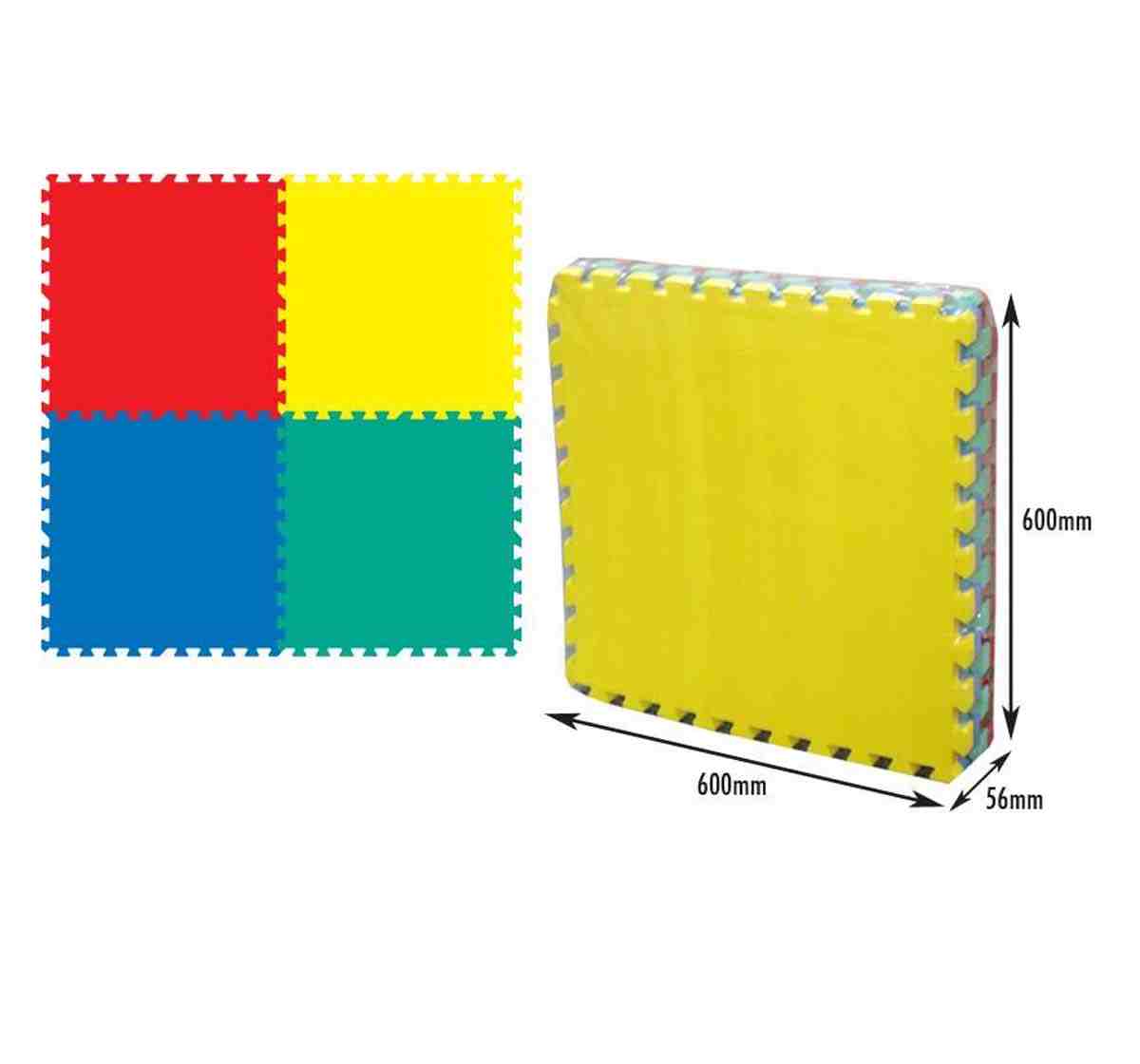 Sunta Fitness Flooring System Mats 4 Tiles Doll House Accessories for