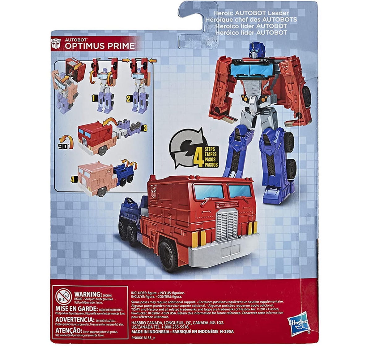Transformers | Transformers Authentic Optimus Prime for Kids 6Y+, Multicolour 4