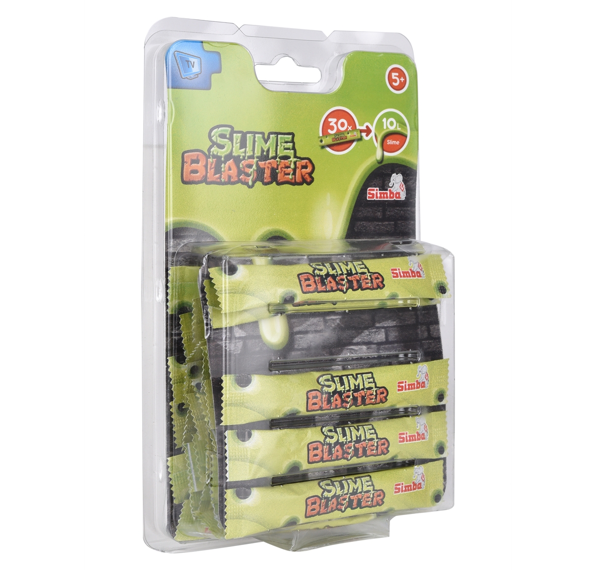 Simba | Simba Slime Blaster 30 Sachet Refill Pack Green 3Y+ 2
