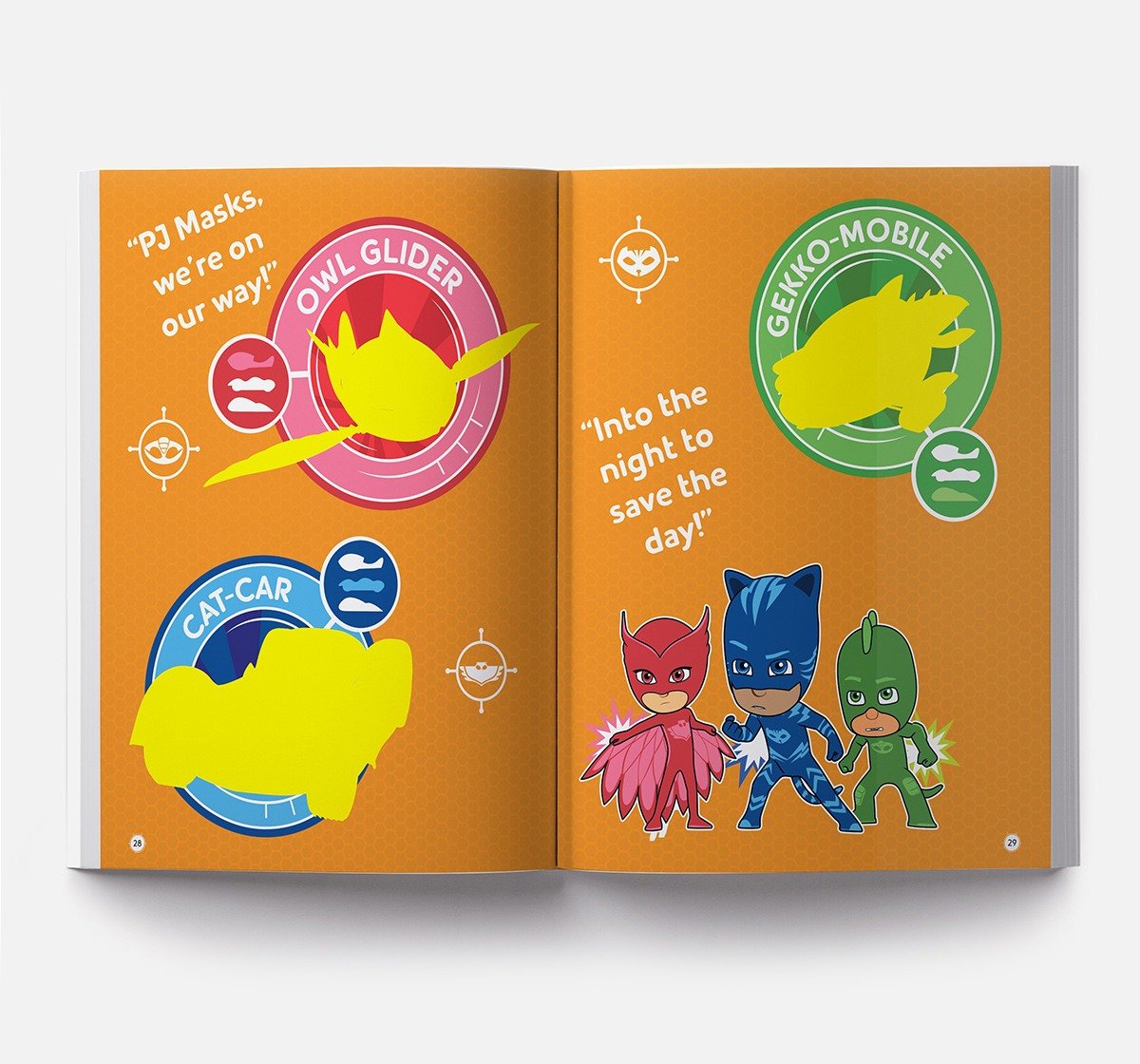 Wonder House Books Into The Night To Save The Day Stickers Book Paperback Multicolor 3Y+