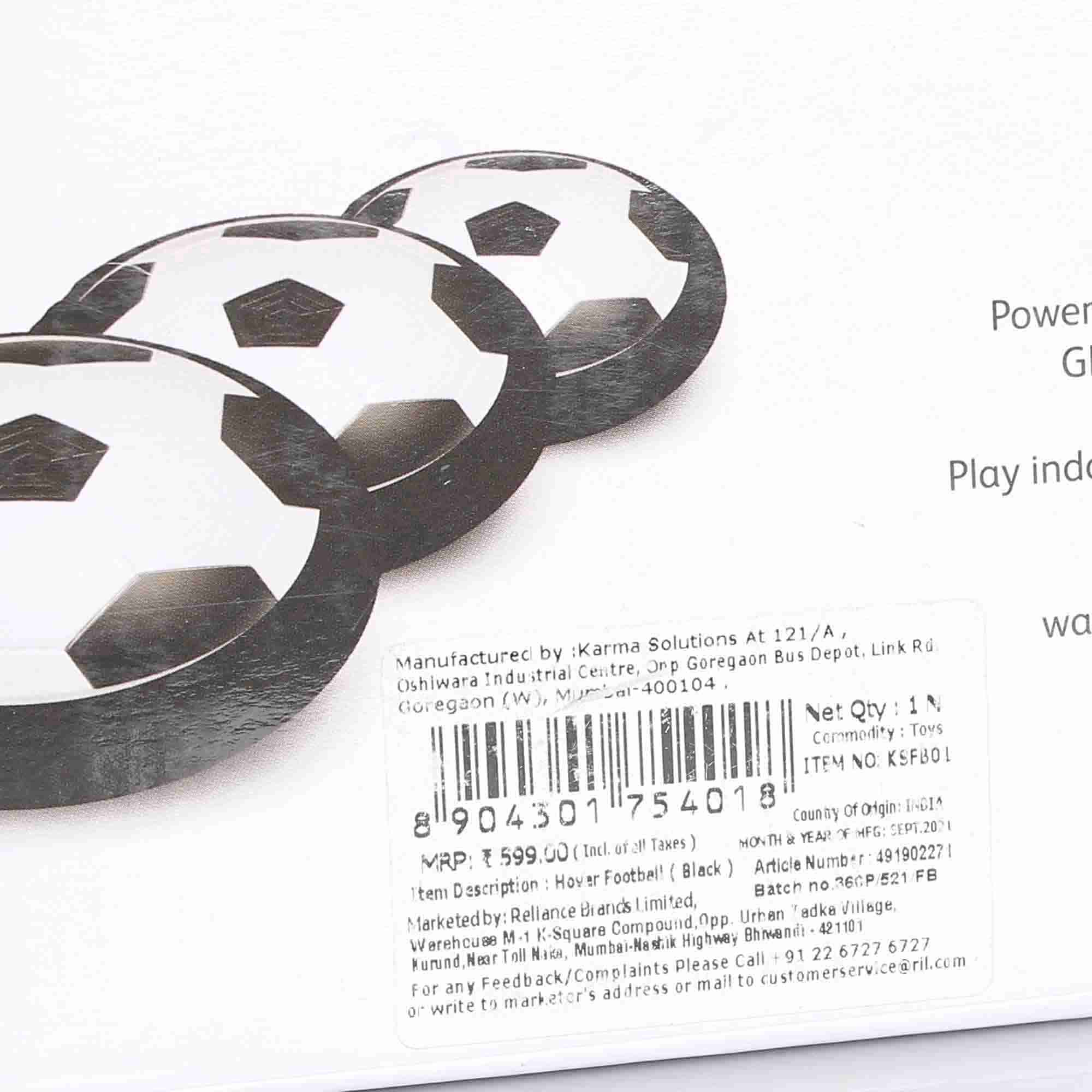 Hover Football - Black
