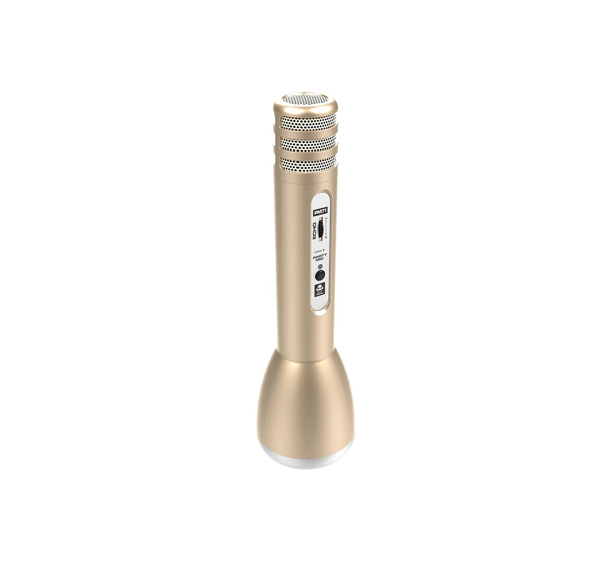 I Dance Party Mic PM71 Gold Bluetooth Microphone Mics for Kids age 8Y+ (Gold)