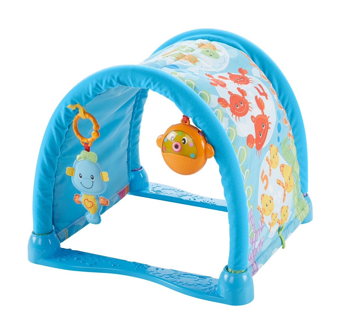 Fisher-Price | Fisher price Kick And Crawl Musical Seahorse Gym Baby Gear for Kids age 0M+ 1