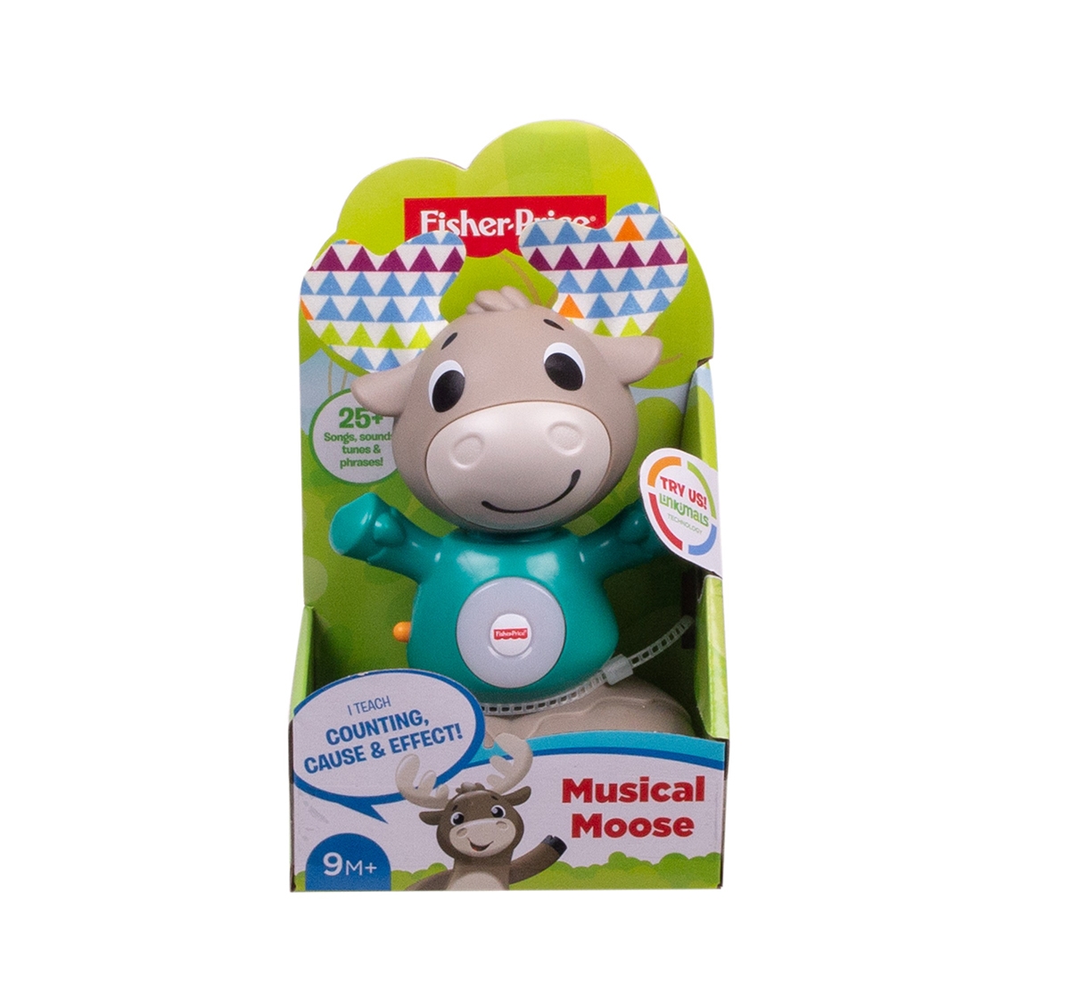 Fisher-Price | Fisher-Price Linkimals Musical Moose, Learning Toys for Kids age 9M+ 4