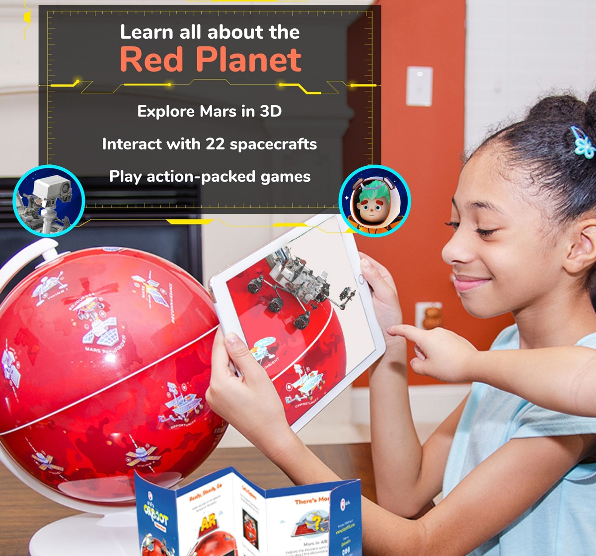 Playshifu | Playshifu Shifu Orboot Planet Mars  Science Equipments for Kids age 4Y+ 4