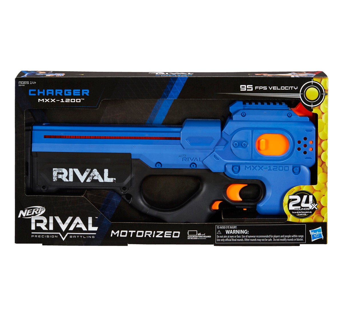 Nerf Rival Charger MXX-1200 Blaster Toy Gun Blasters for Kids age 14Y+