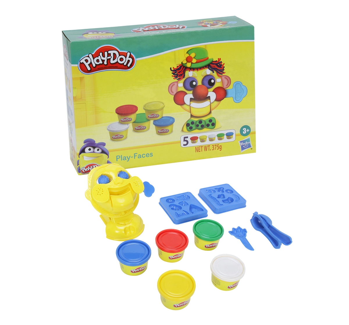 Play-Doh | Play Doh Play Faces Activity Toy for Kids 3Y+, Multicolour 0