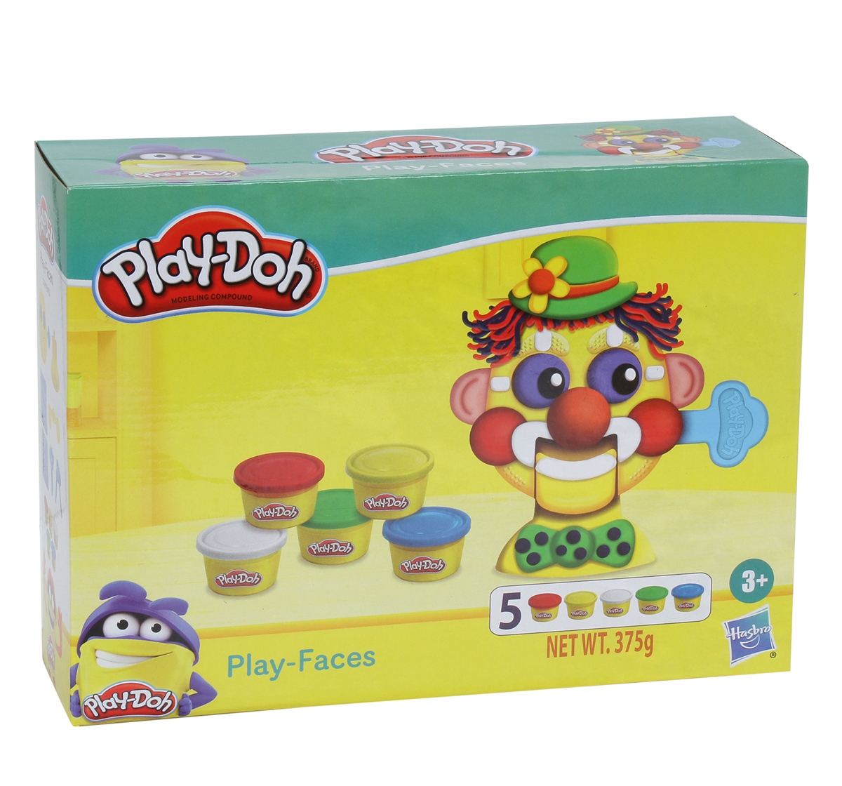 Play-Doh | Play Doh Play Faces Activity Toy for Kids 3Y+, Multicolour 3