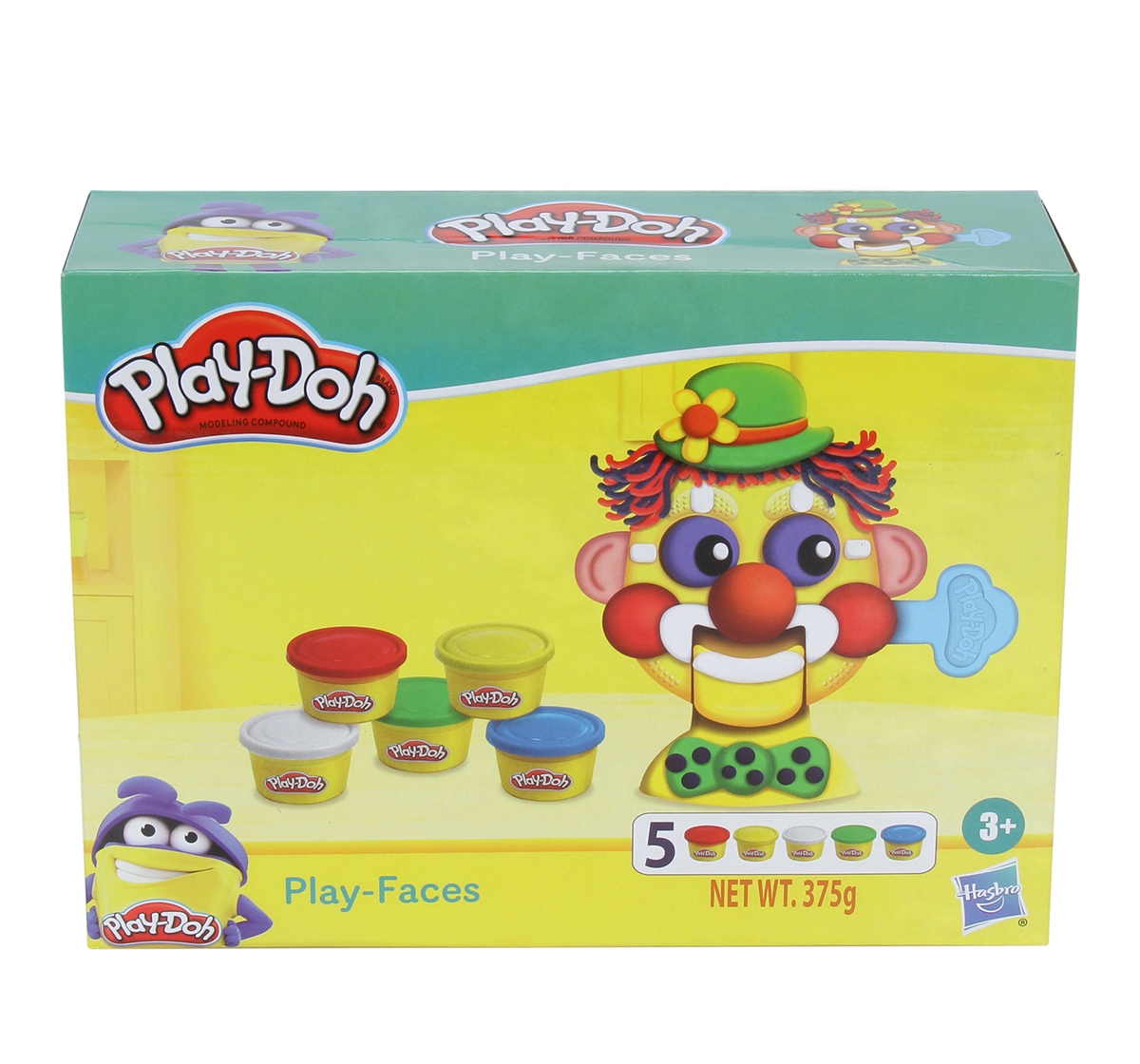Play-Doh | Play Doh Play Faces Activity Toy for Kids 3Y+, Multicolour 2